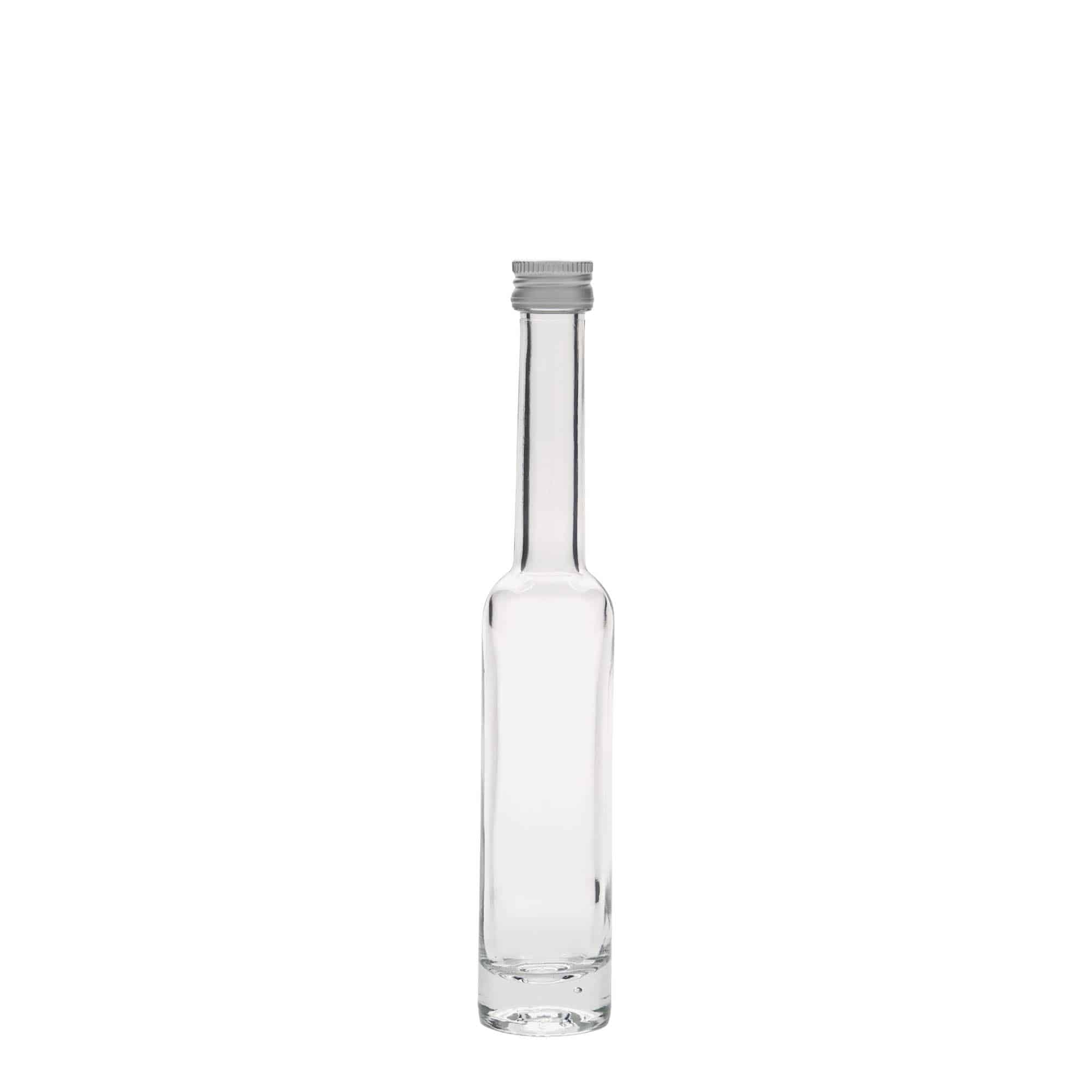 40 ml klaaspudel 'Platina', sulgur: PP 18
