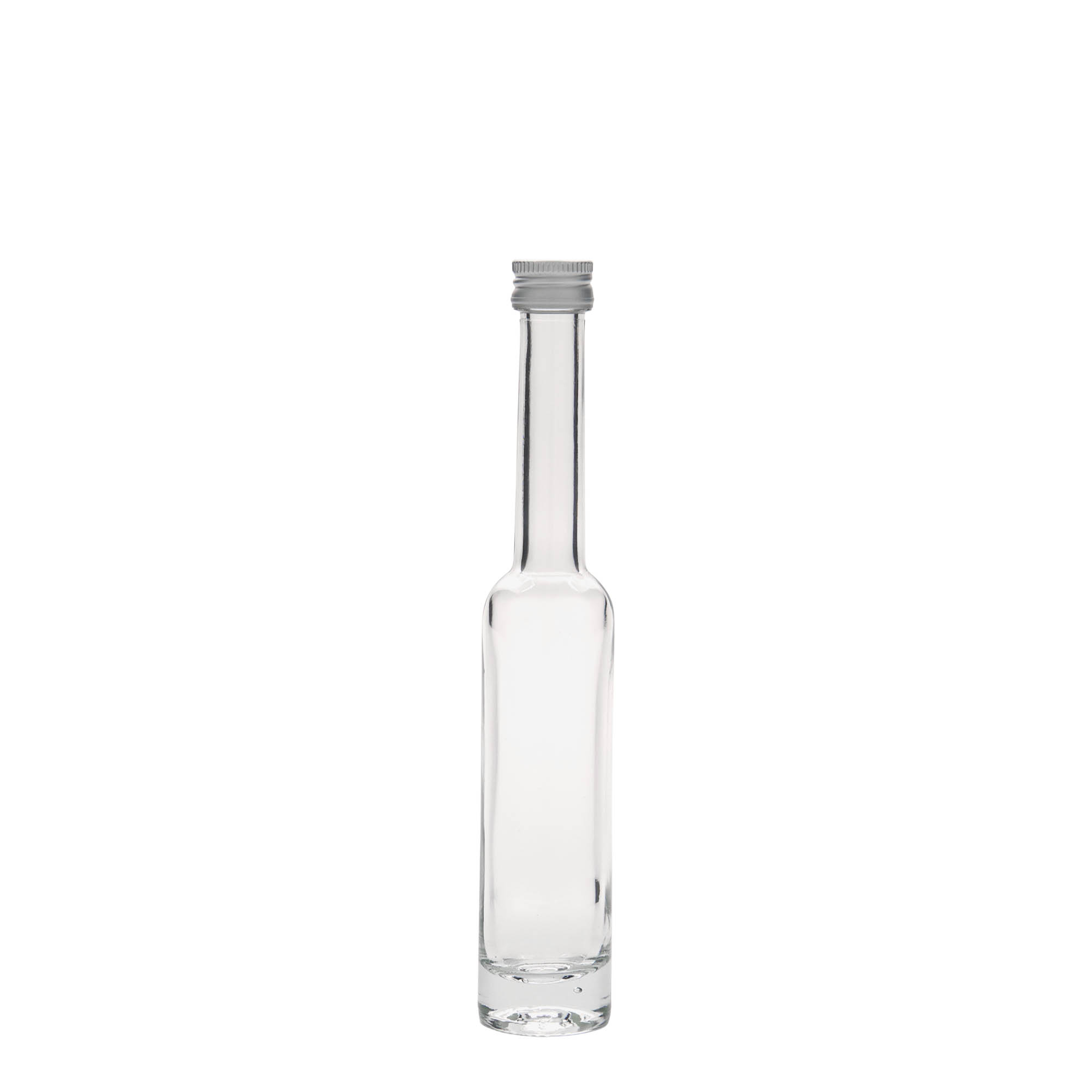 40 ml klaaspudel 'Platina', suuava: PP 18