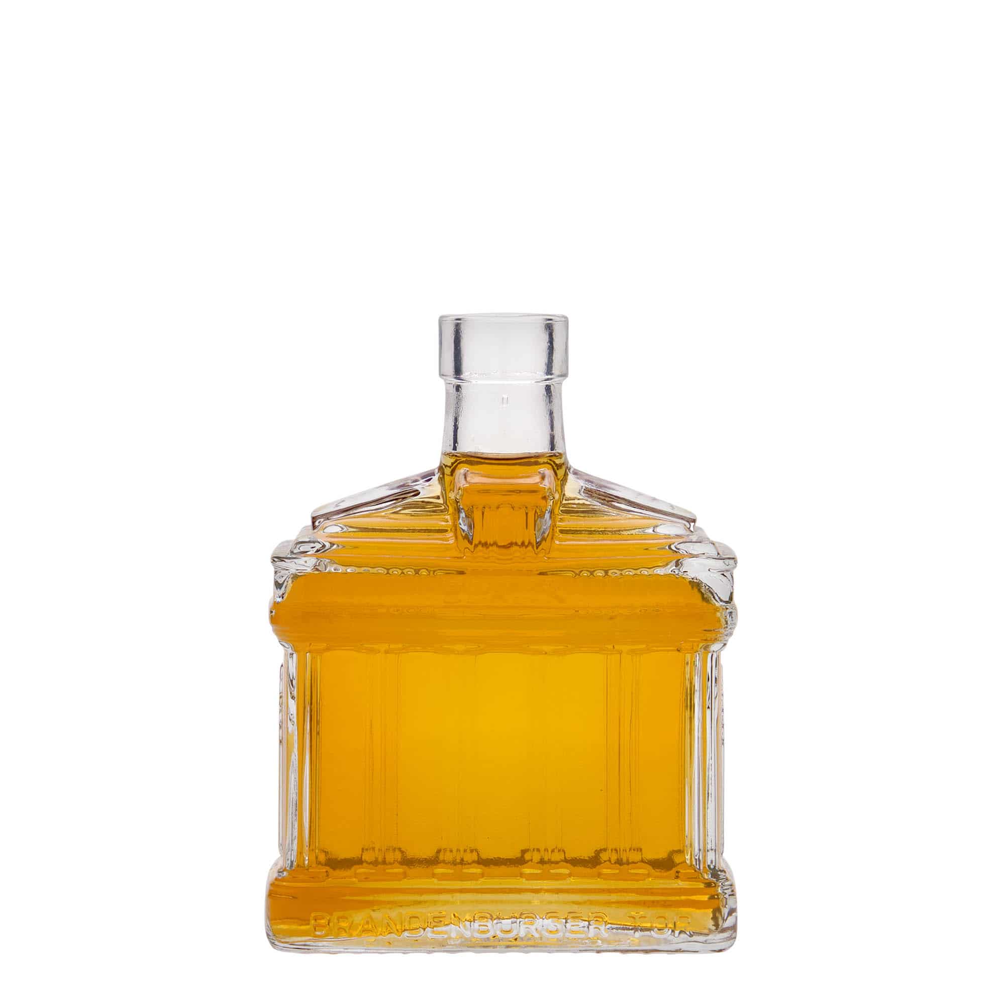 200 ml klaaspudel 'Brandenburgi värav', sulgur: kork