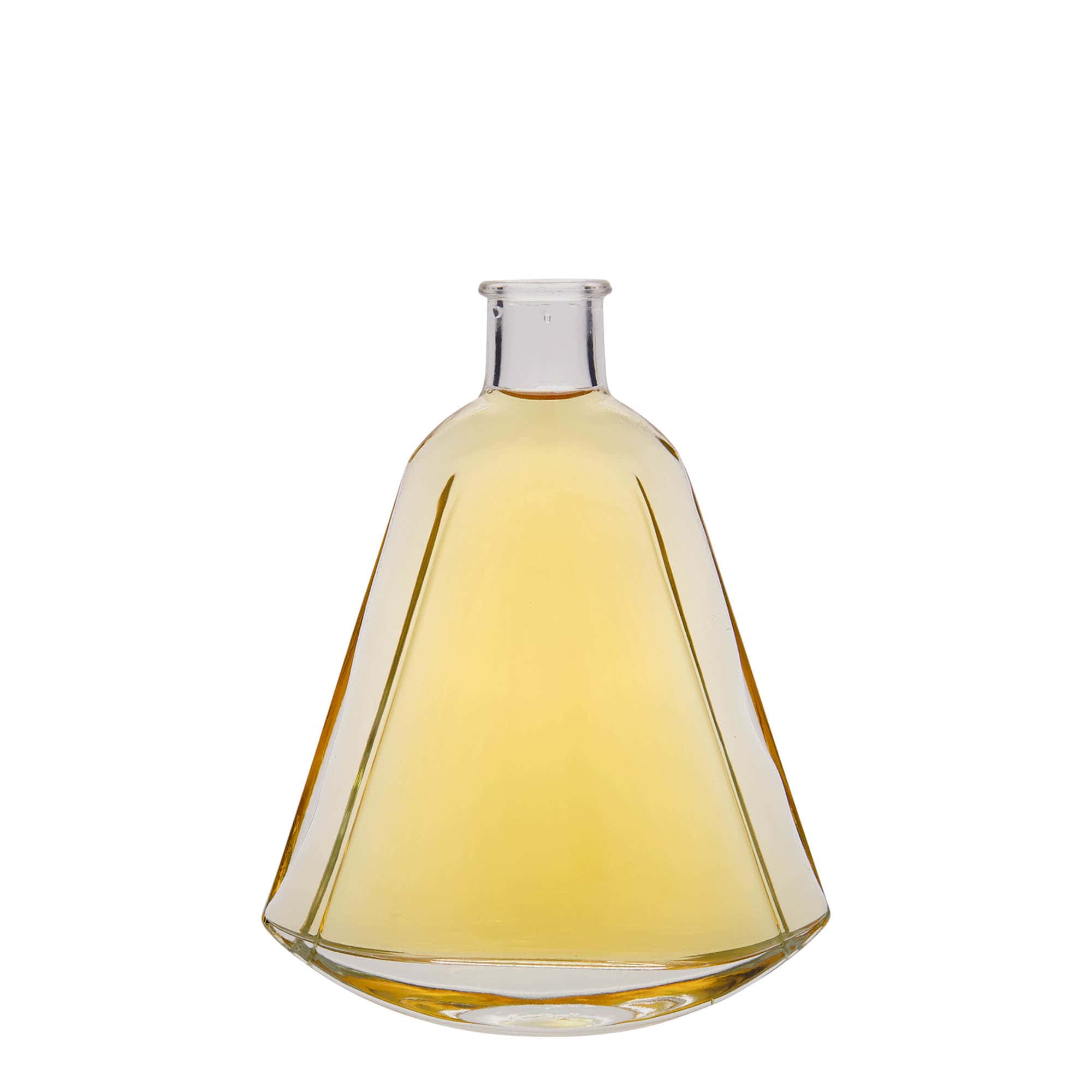 200 ml klaaspudel 'Maurizio', ovaalne, sulgur: kork