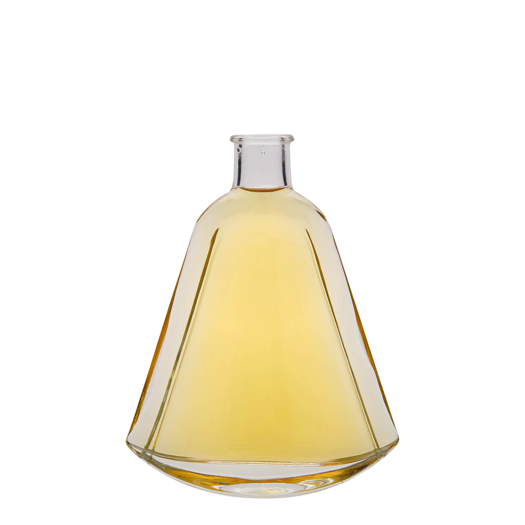 200 ml klaaspudel 'Maurizio', ovaalne, sulgur: kork