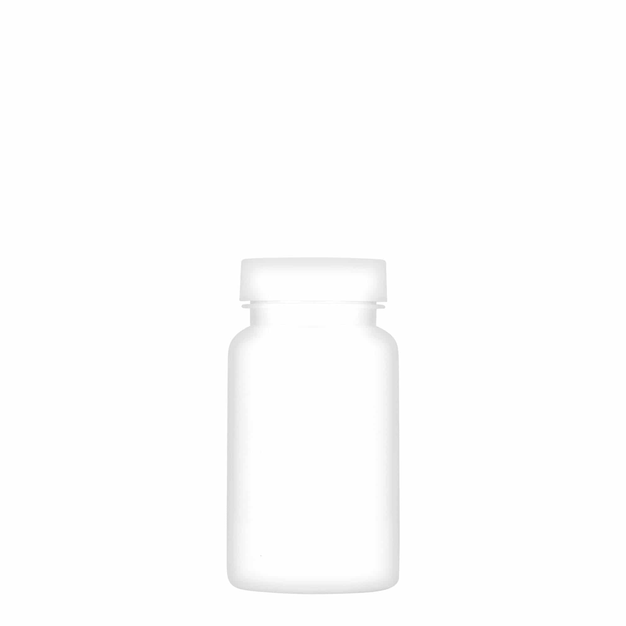 100 ml PET-pakk, plastik, valge, avaus: 38/400