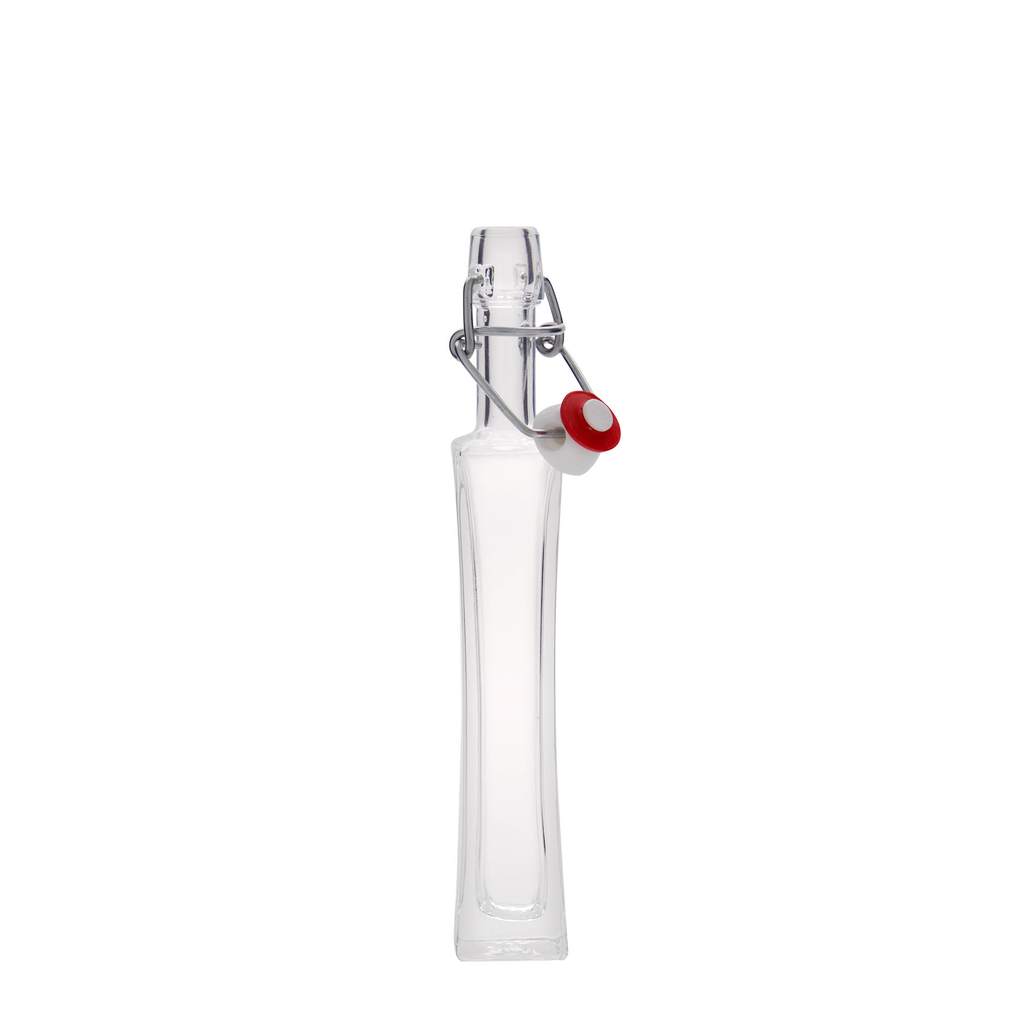 40 ml klaaspudel 'Koko', ruudukujuline, avaus: klambrikork 40 ml klaaspudel 'Koko', ruudukujuline, avaus: klambrikork