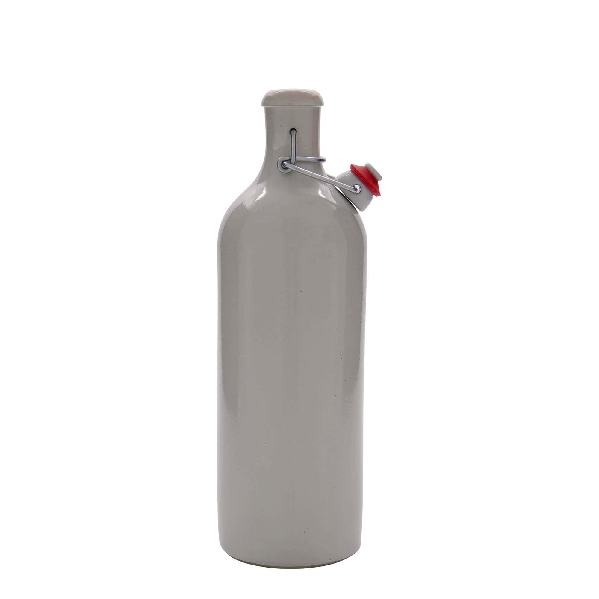 750 ml savipott, keraamiline, valge, suue: klambriga sulgur