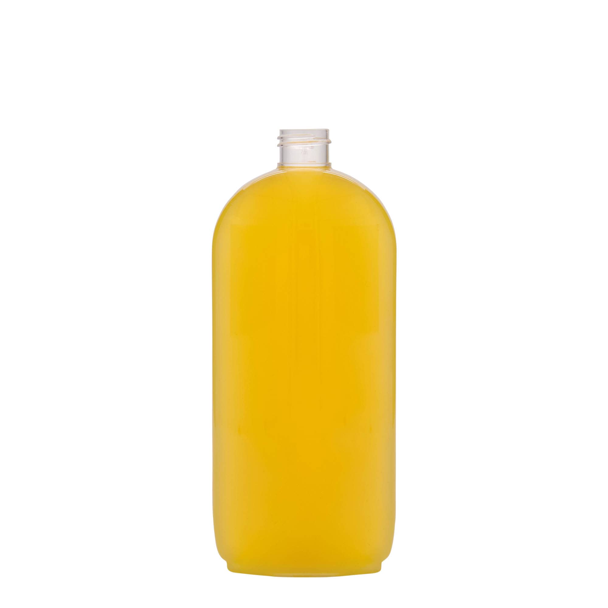 500 ml PET-pudel 'Iris', ovaalne, plastik, suuava: 24/410