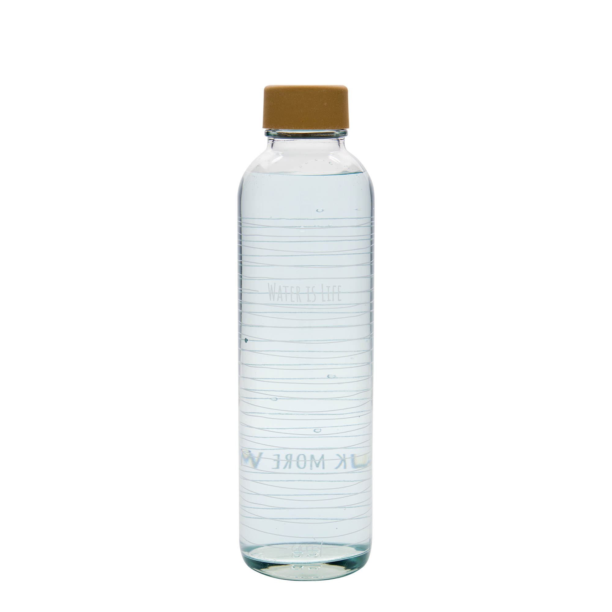 700 ml joogipudel CARRY Bottle 'Water is Life', suuava: kruvikork 700 ml joogipudel CARRY Bottle 'Water is Life', suuava: kruvikork