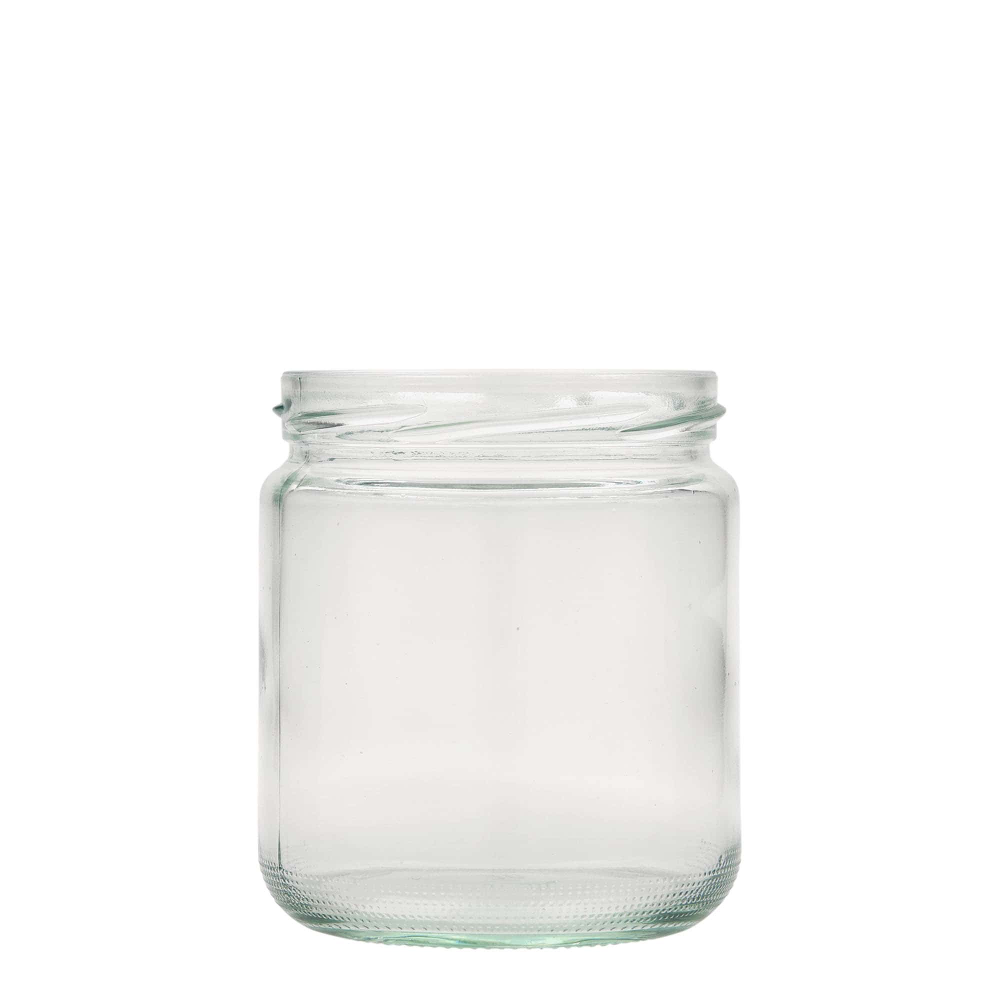 440 ml ümmargune purk, sulgur: twist-off (TO 82)