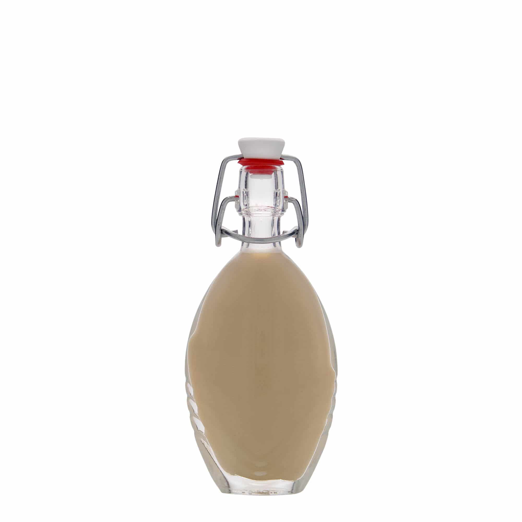 40 ml klaaspudel 'Florenze', ovaalne, sulgur: traatkork