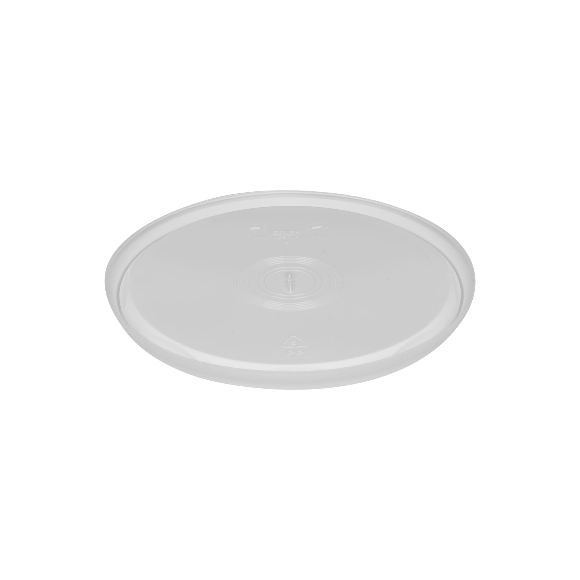 Kaas 2,5 l ämbrile, PP-plast, valge