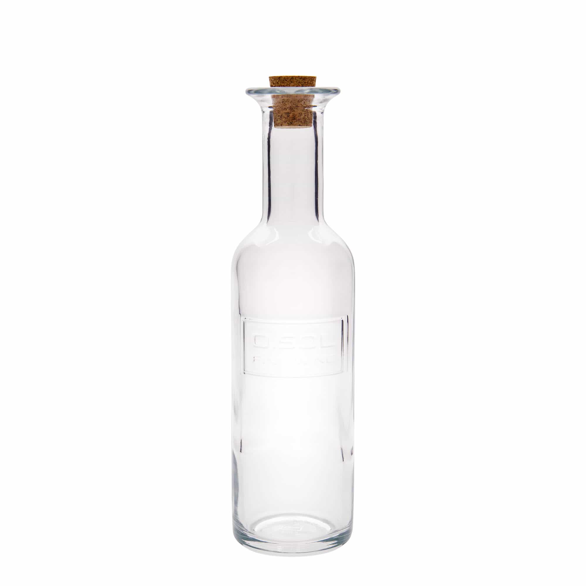 500 ml klaaspudel 'Optima Fine Wine', suu: kork