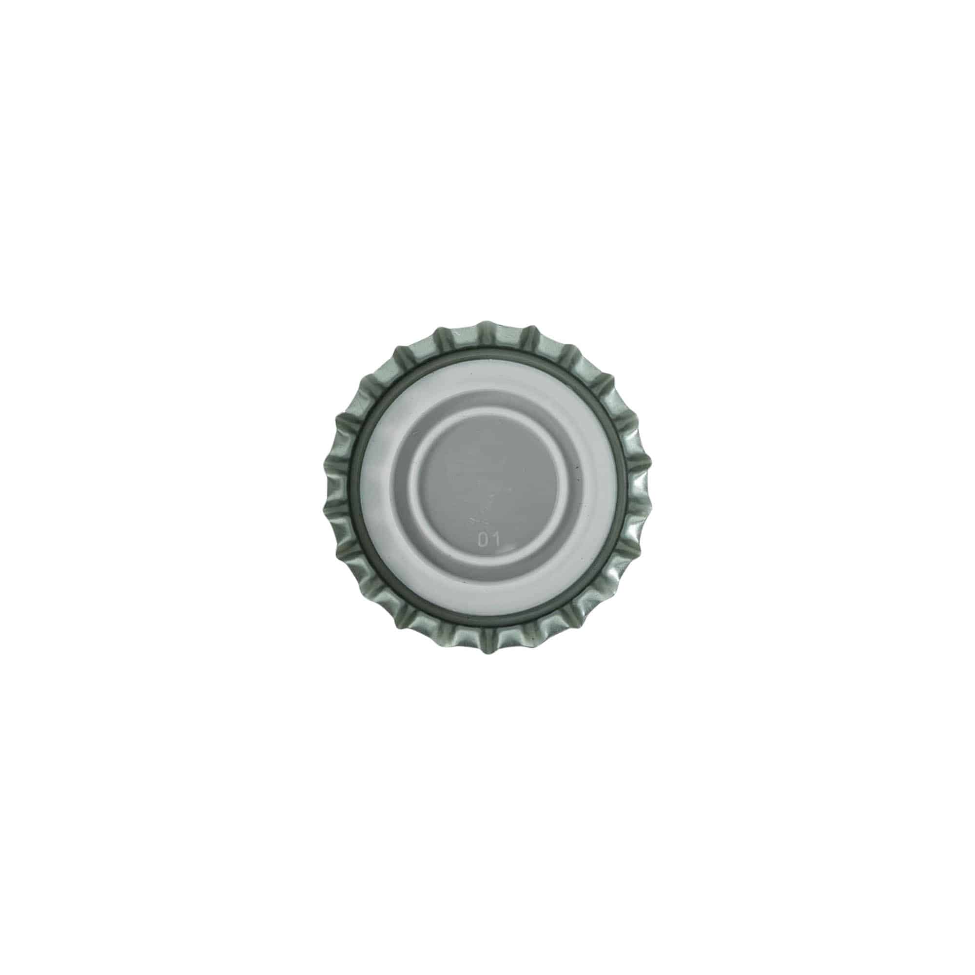 Kroonkaaned 29 mm, metall, must