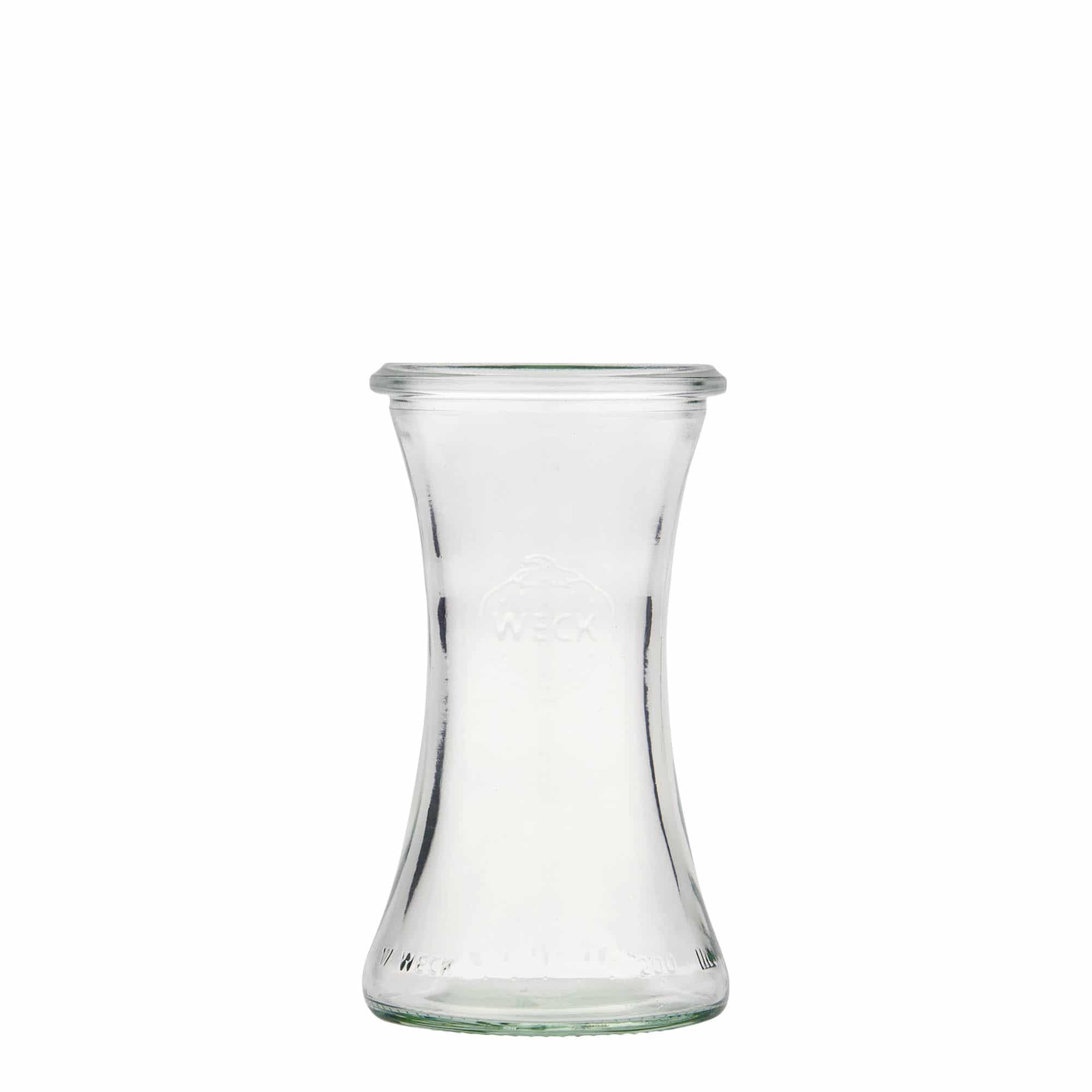 200 ml WECKi delikatessipurk, sulgur: ümar serv