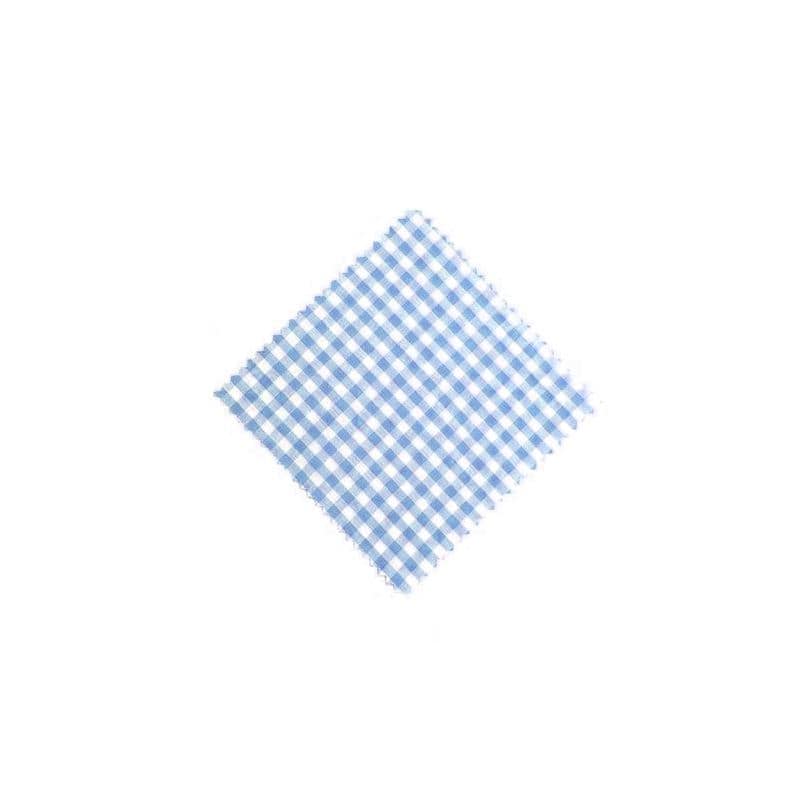 Ruuduline riidest purgikate 12×12, ruudukujuline, tekstiil, helesinine, sulguri tüüp: TO38–TO53 Ruuduline riidest purgikate 12×12, ruudukujuline, tekstiil, helesinine, sulguri tüüp: TO38–TO53