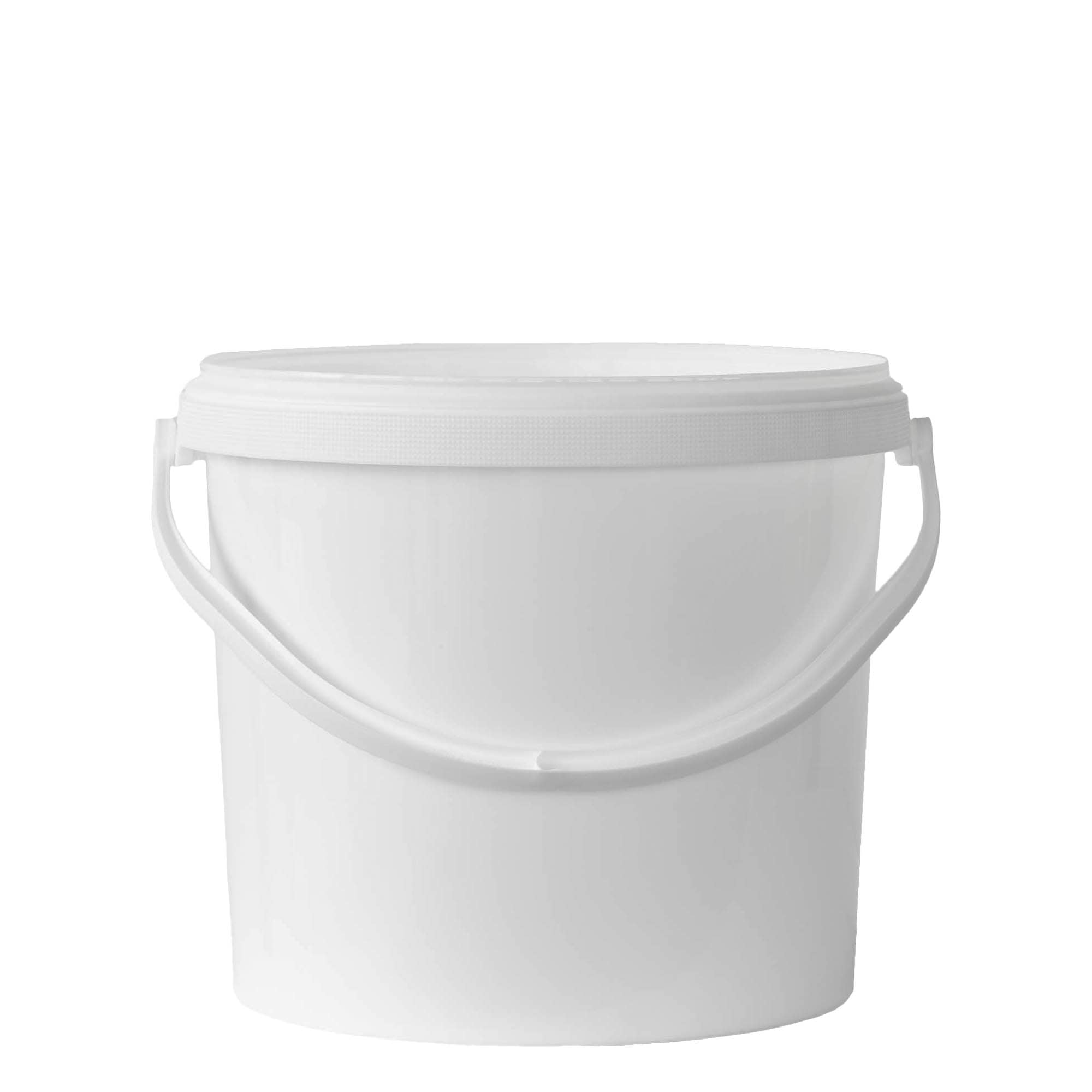 12,5 l ämber, PP-plast, valge 12,5 l ämber, PP-plast, valge