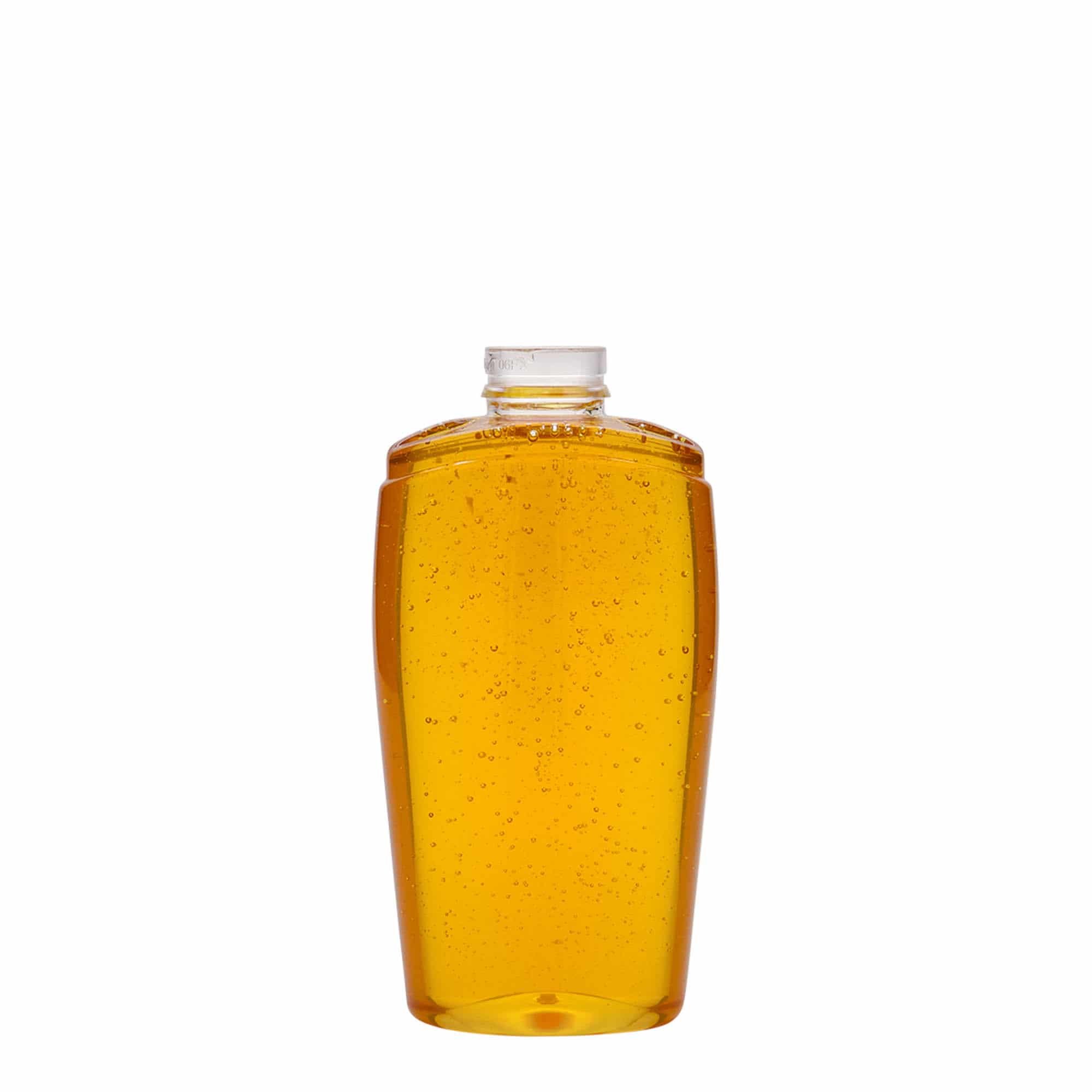 200 ml PET-pudel 'Squeeze', ovaalne, plast