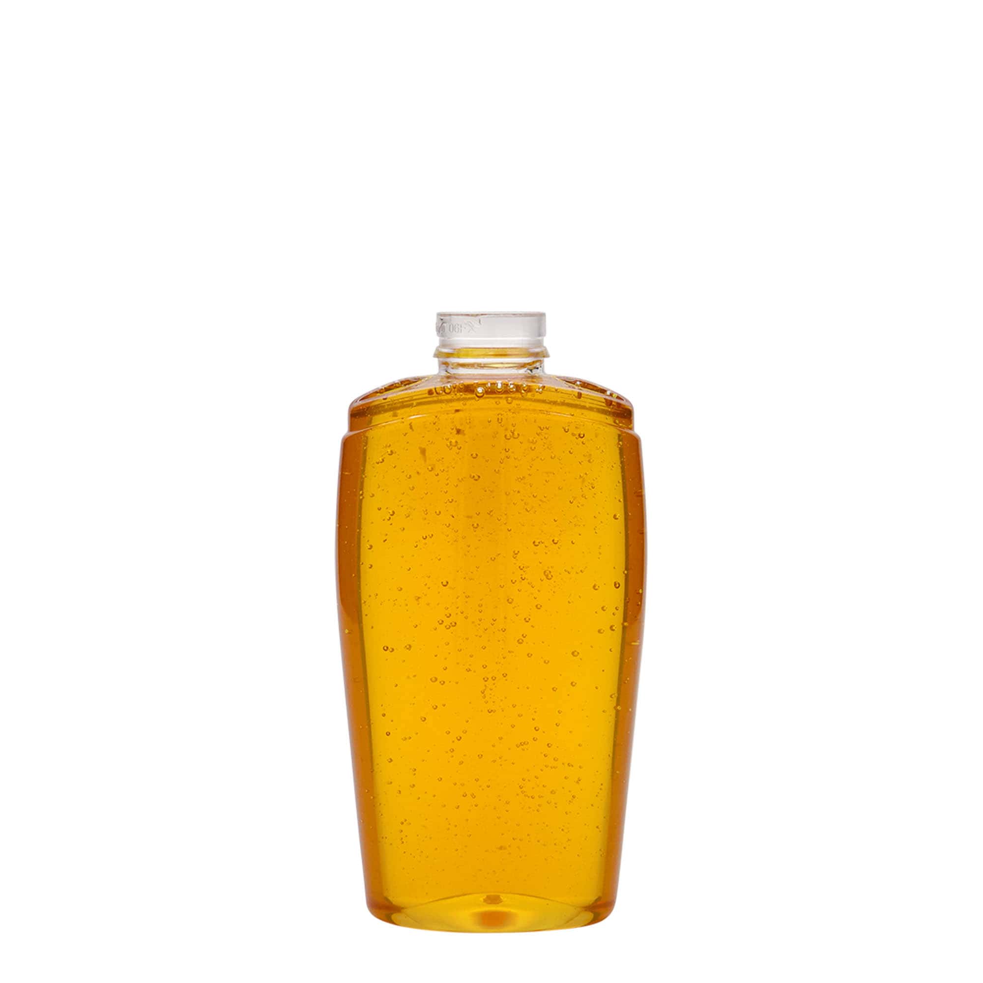 200 ml PET-pudel 'Squeeze', ovaalne, plastikust
