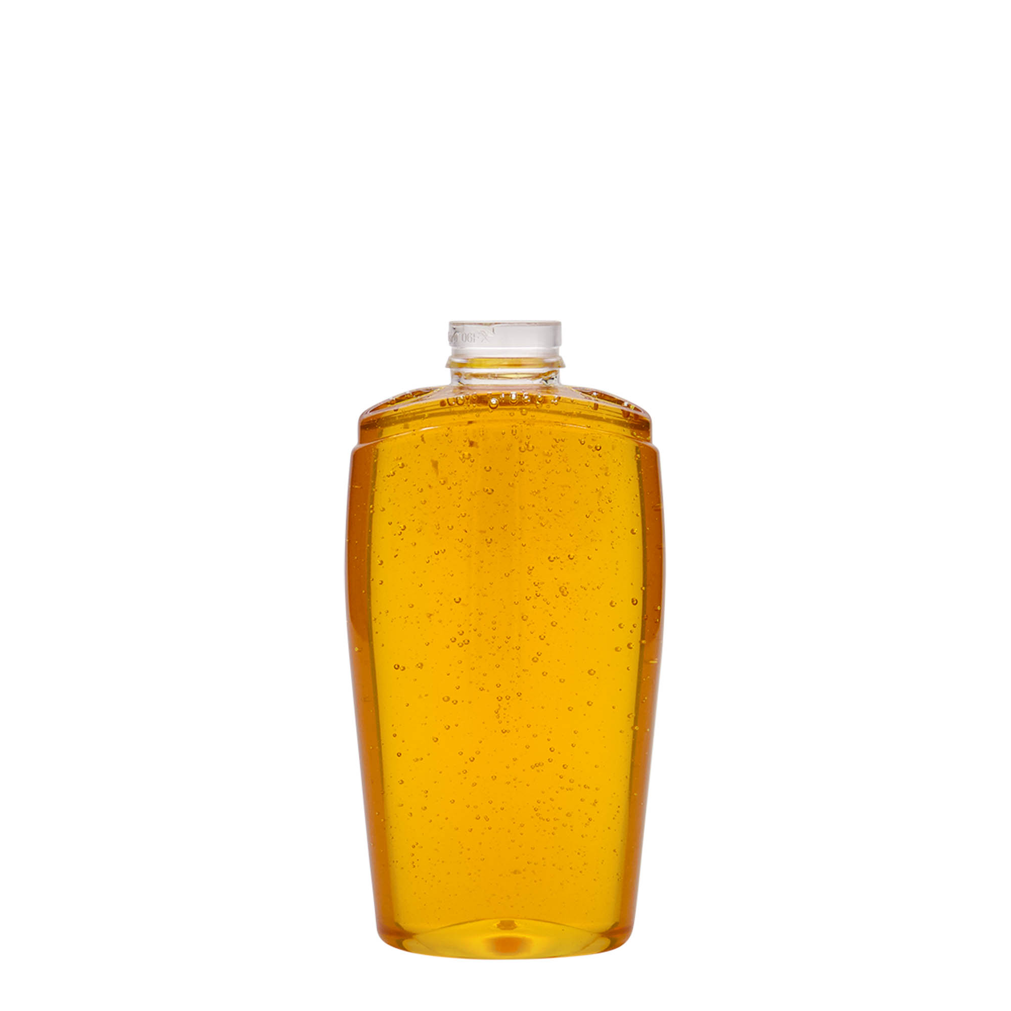 200 ml PET-pudel „Squeeze“, ovaalne, plastikust