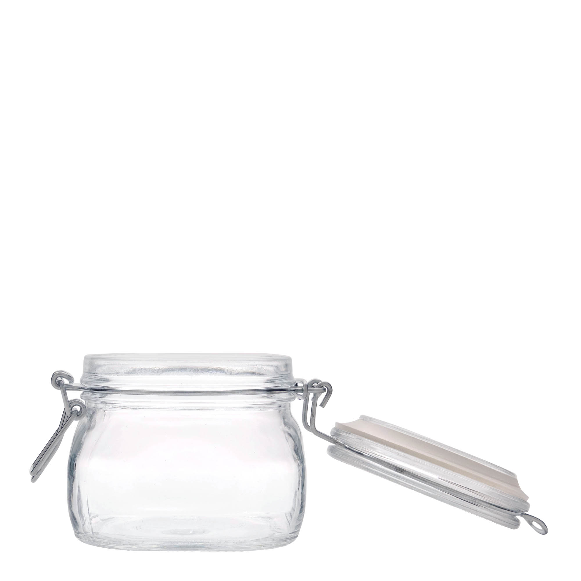 500 ml traadist sulguriga klaaspurk 'Fido', ruudukujuline, suu: traadist sulgur 500 ml traadist sulguriga klaaspurk 'Fido', ruudukujuline, suu: traadist sulgur