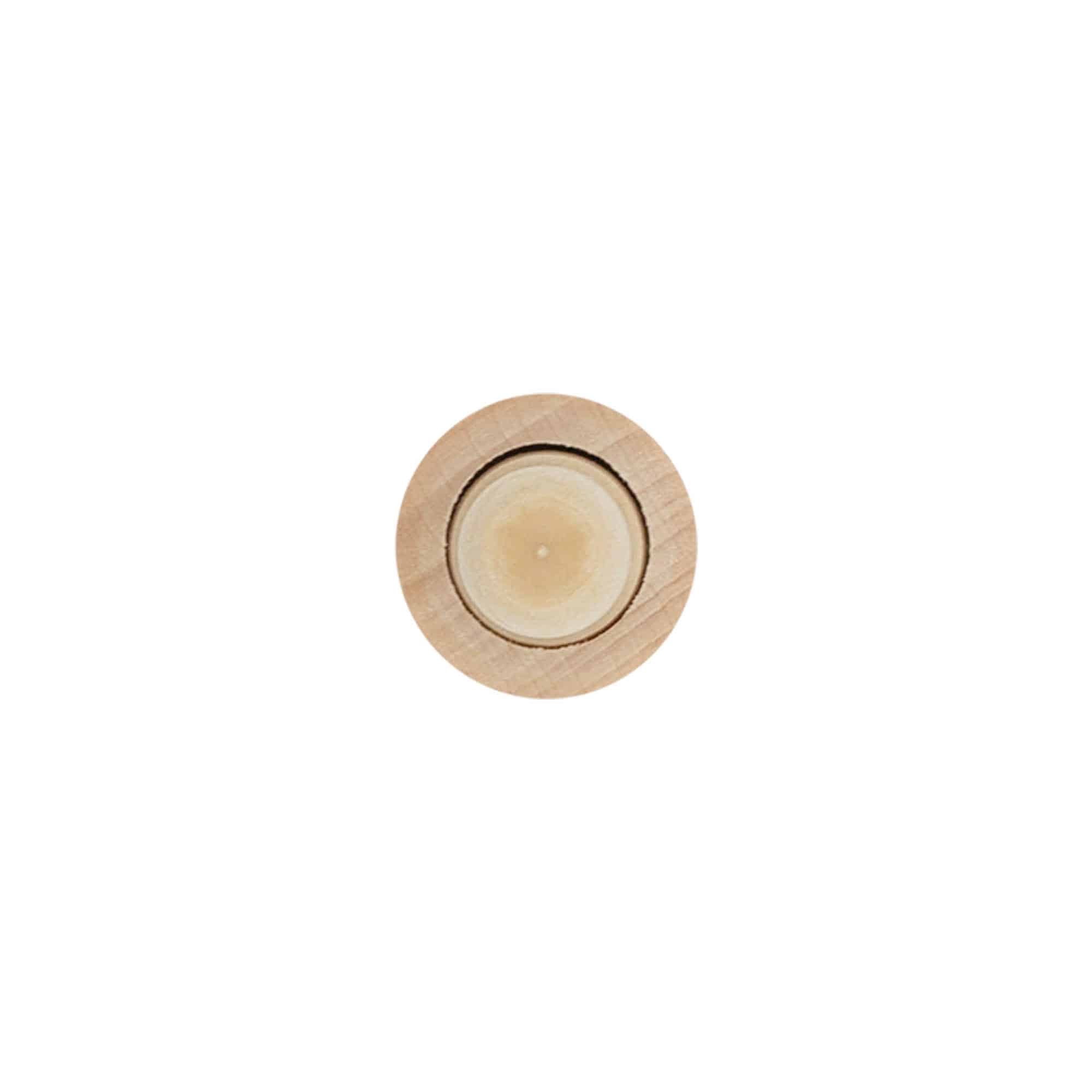 Korgikork 16 mm, puit/plastik, ava jaoks: kork