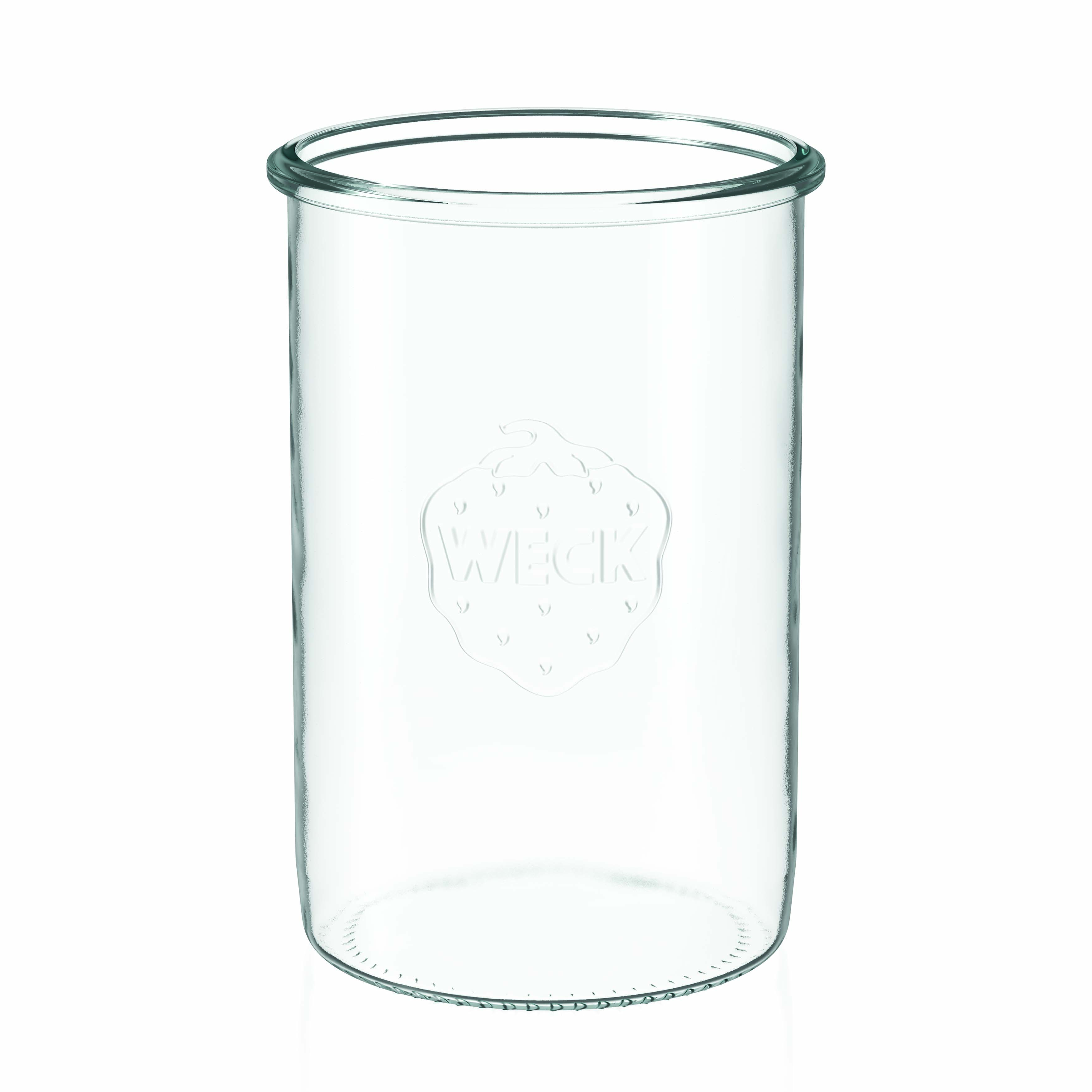 6x 1000 ml WECK-klaaspurk klaaskaanega RR 100