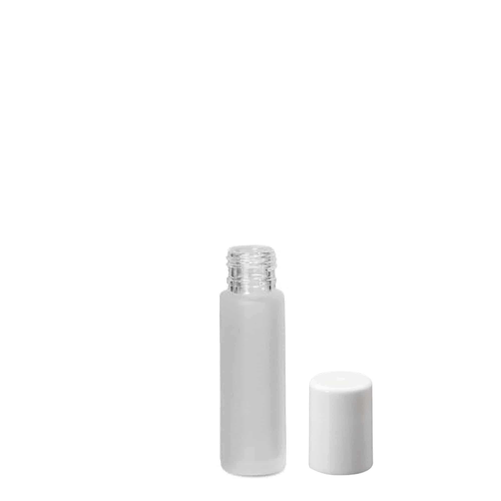 10 ml rullpudel, klaas, jäätunud, suu: keeratava korgiga 10 ml rullpudel, klaas, jäätunud, suu: keeratava korgiga