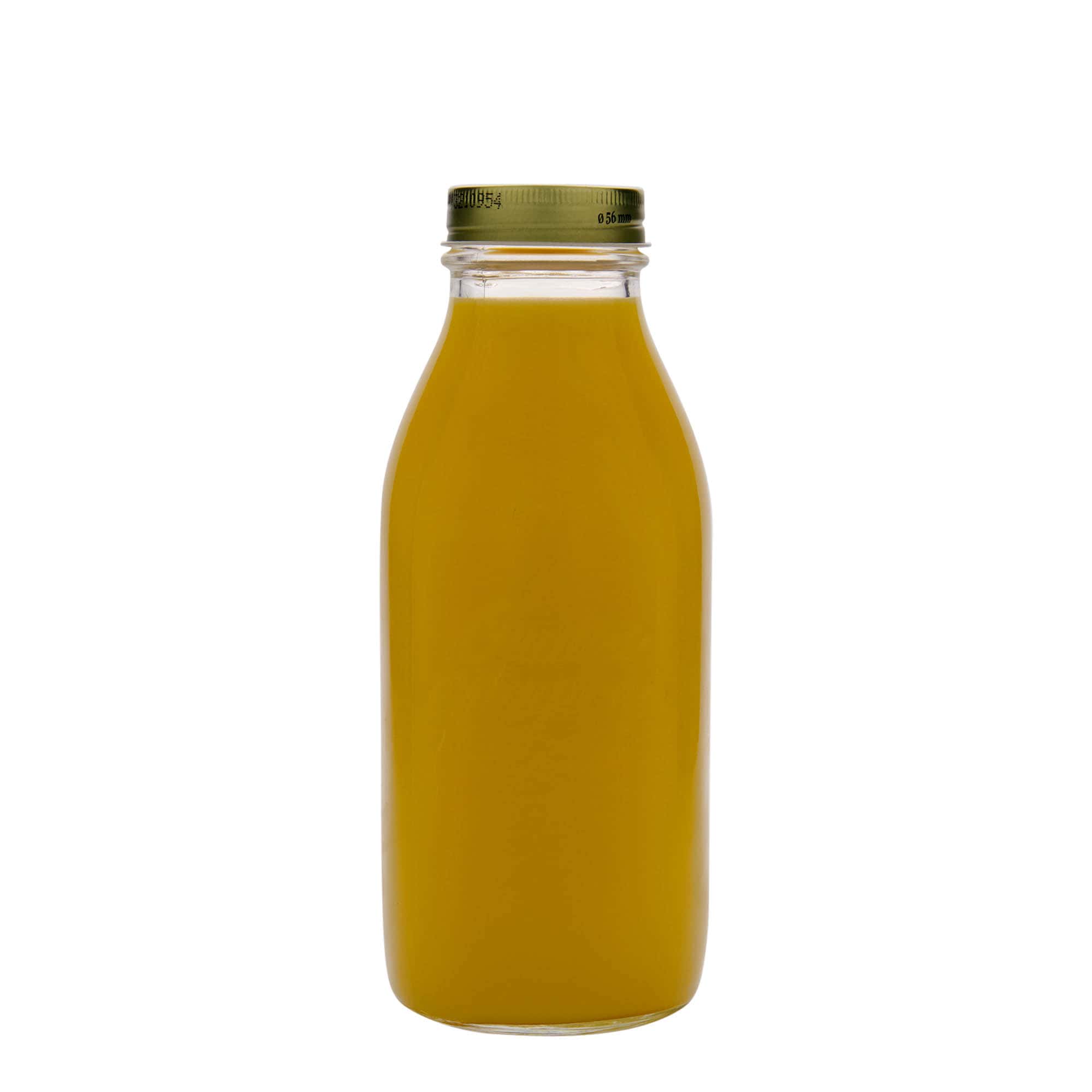 1000 ml klaaspudel 'Quattro Stagioni', sulgur: keeratav kaas
