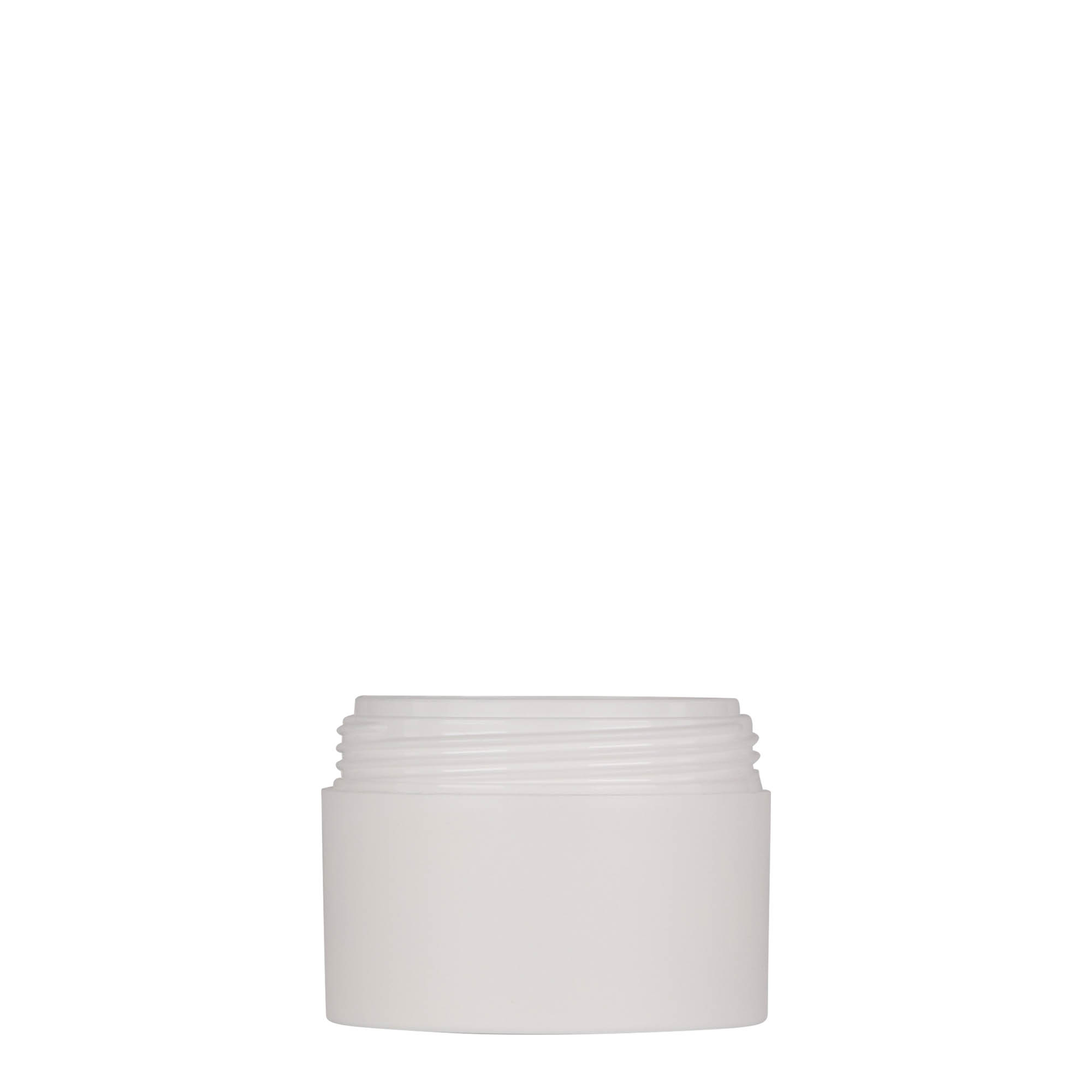 50 ml plastkaan 'Antonella', PP, valge, ava: kruvikork 50 ml plastkaan 'Antonella', PP, valge, ava: kruvikork