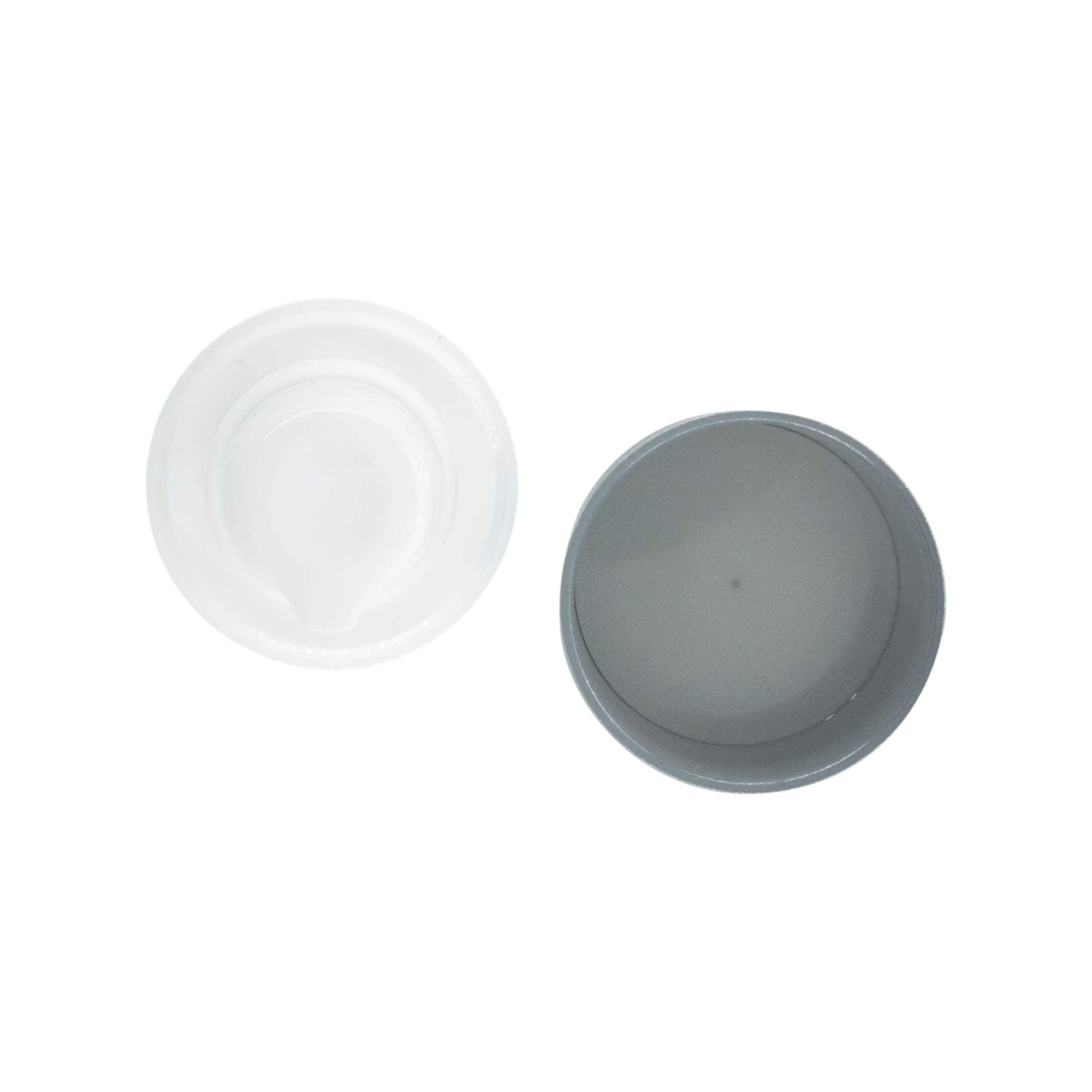 Airless dosaatoripumba pea 'Micro', PP-plast, hõbedane Airless dosaatoripumba pea 'Micro', PP-plast, hõbedane