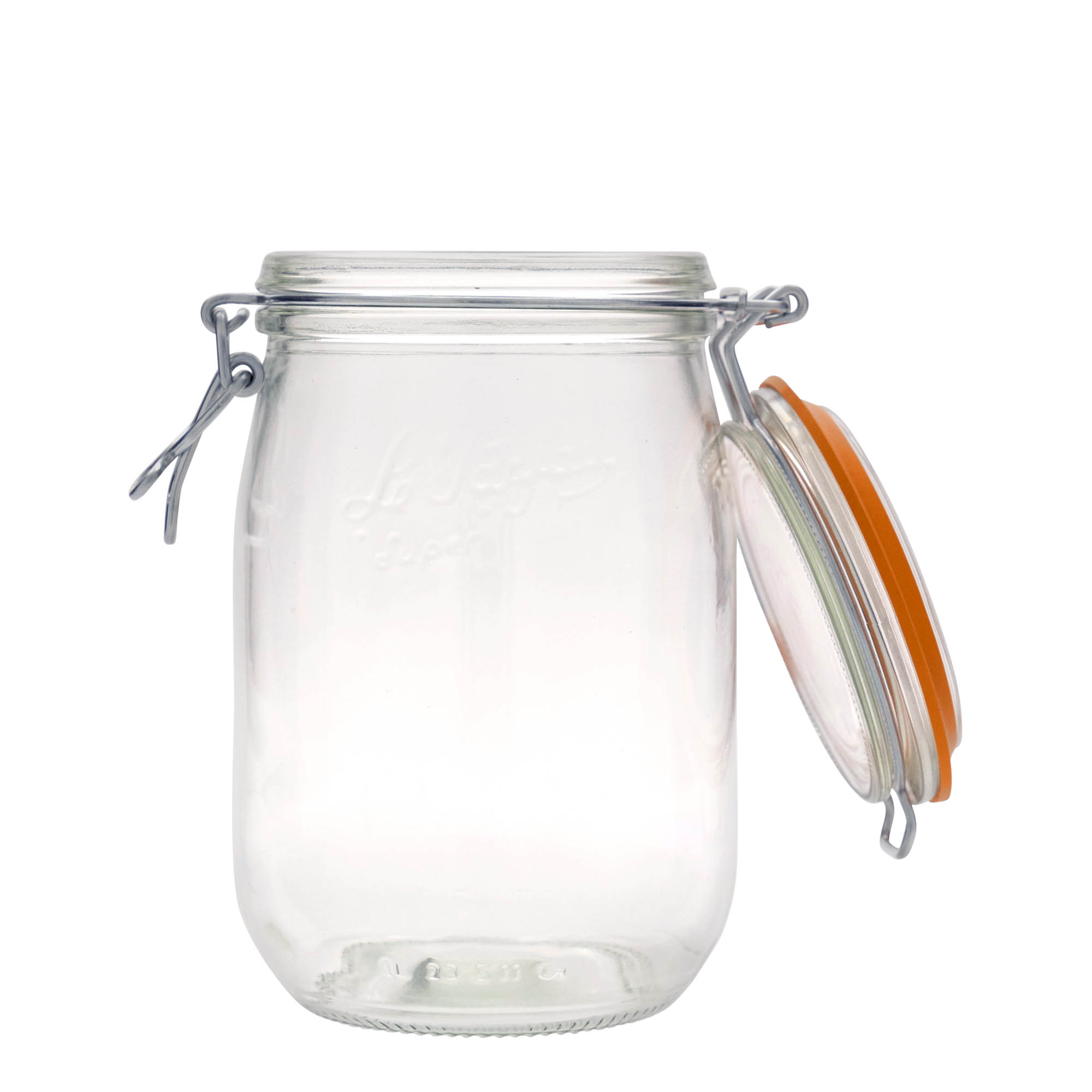 1000 ml traatkaanega purk 'Le Parfait Super Bocal', sulgur: traatkaas