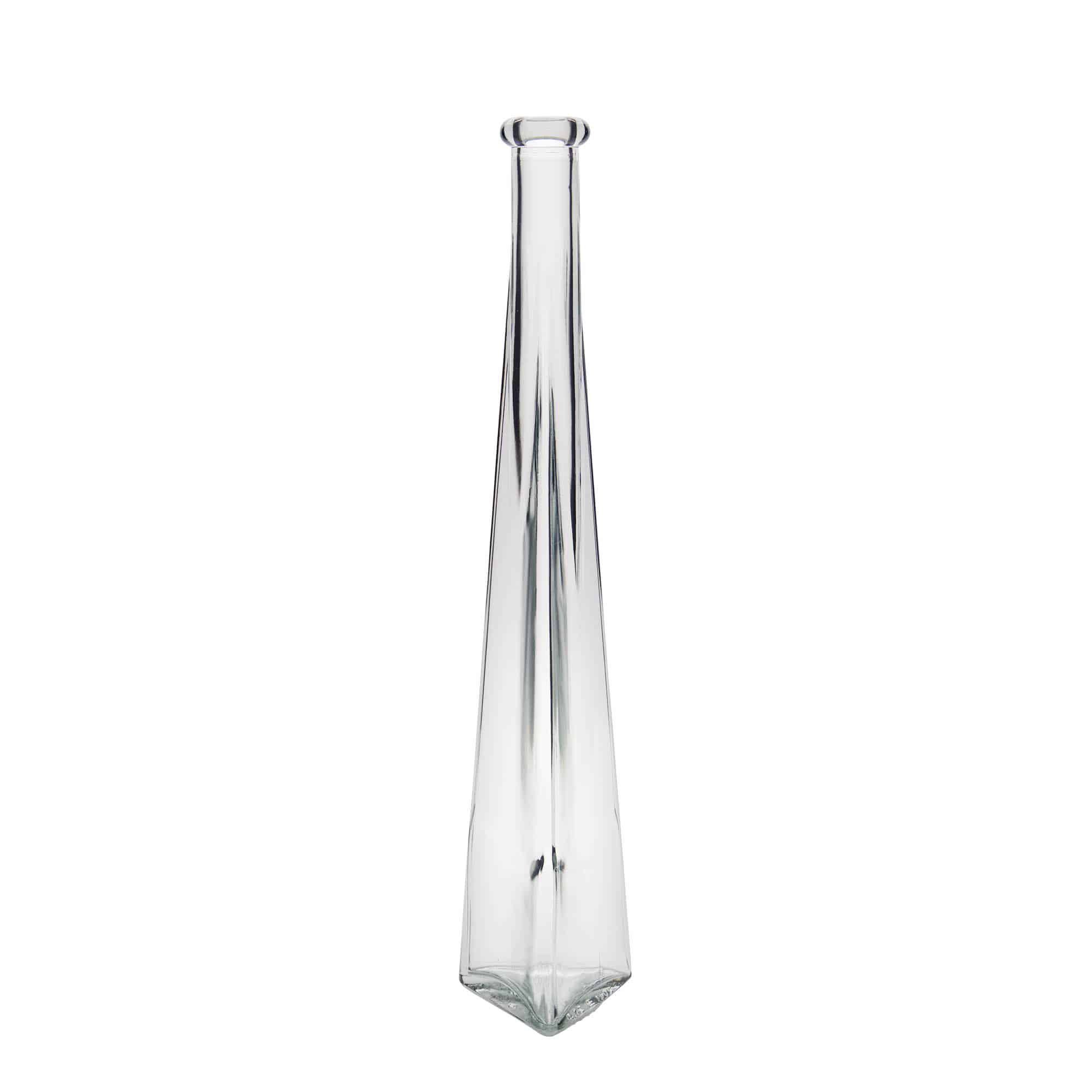 200 ml klaaspudel 'Dama Triangolore', kolmekandiline, sulgur: kork 200 ml klaaspudel 'Dama Triangolore', kolmekandiline, sulgur: kork