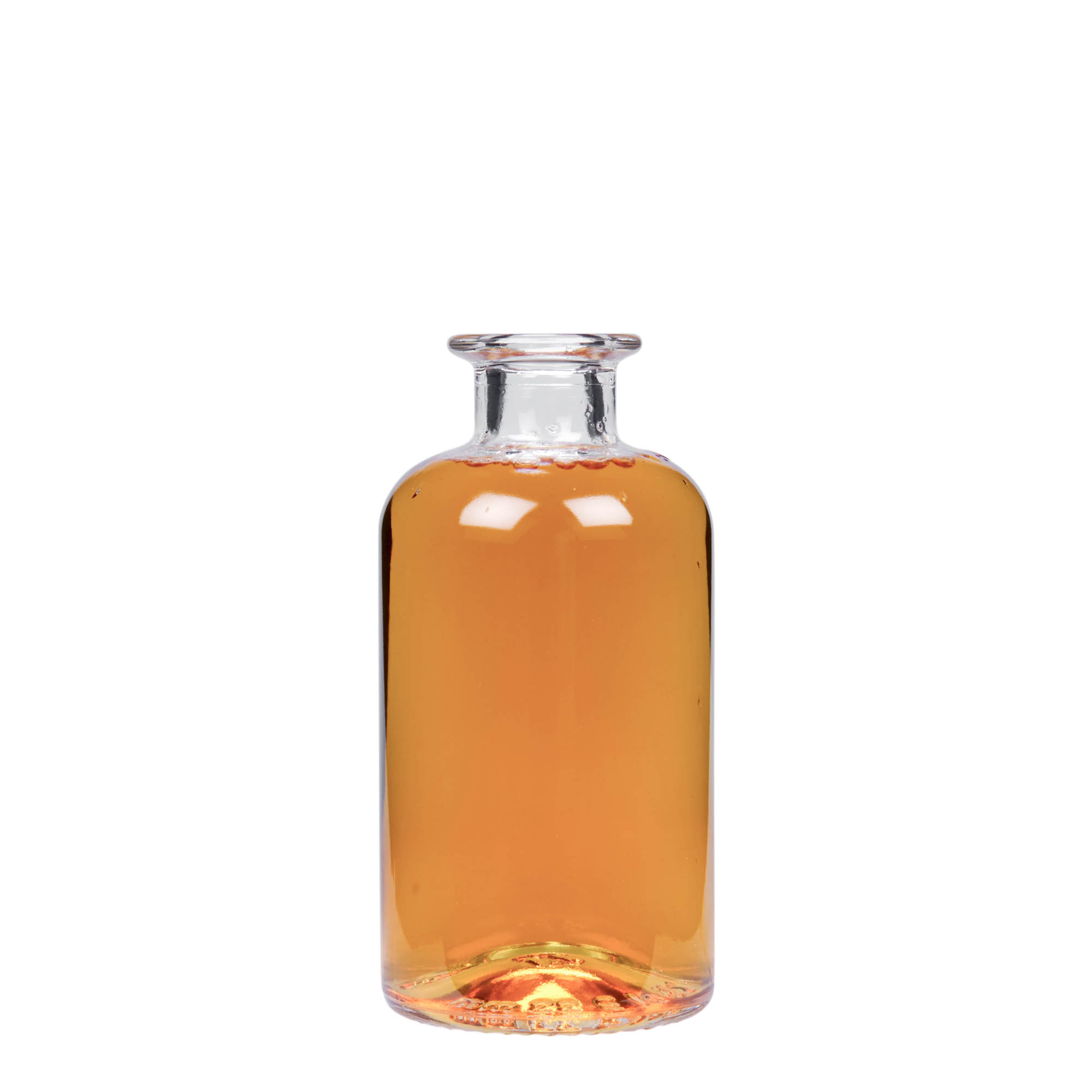 250 ml apteegri klaaspudel, avale: kork