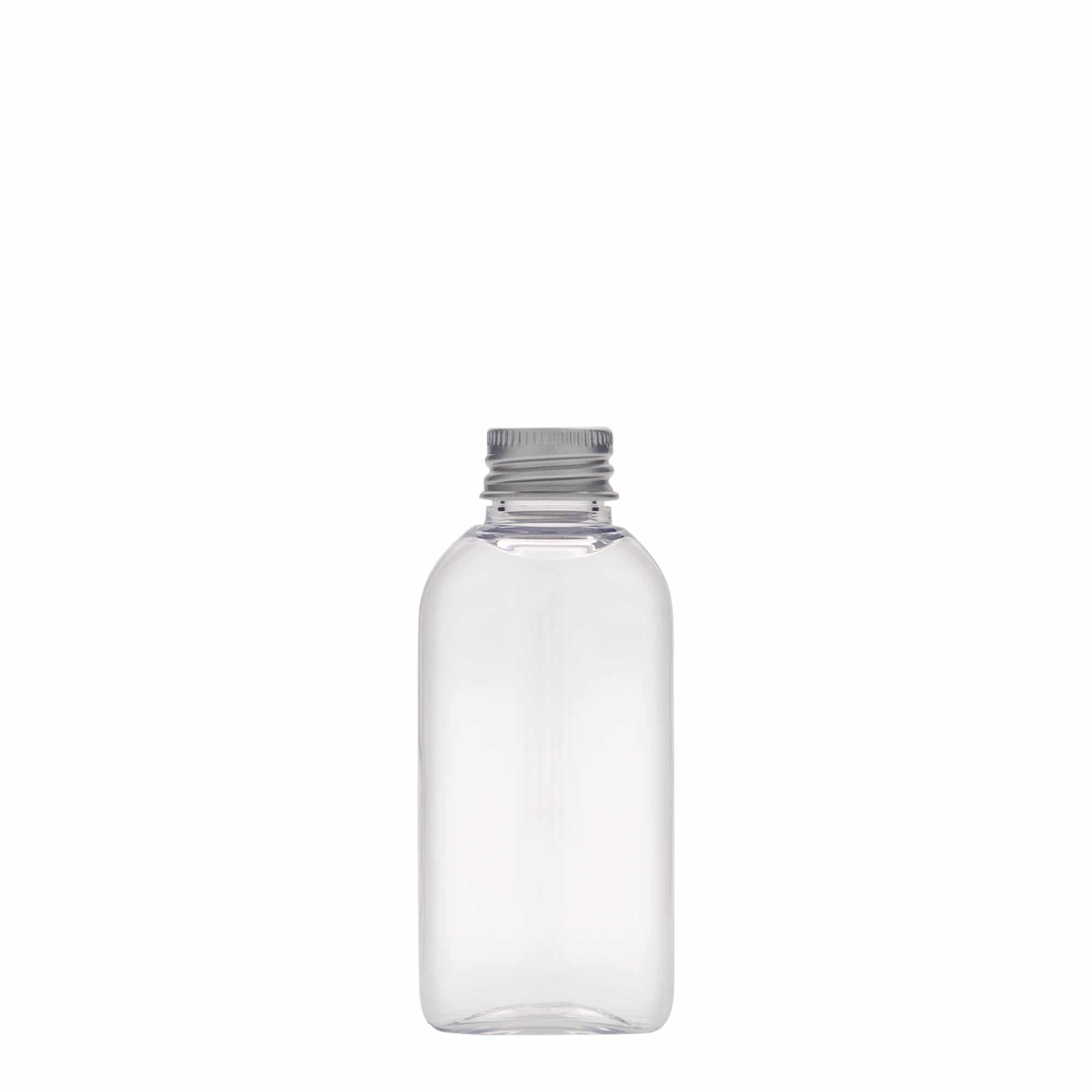 50 ml PET-pudel 'Iris', ovaalne, plastik, kael: 20/410