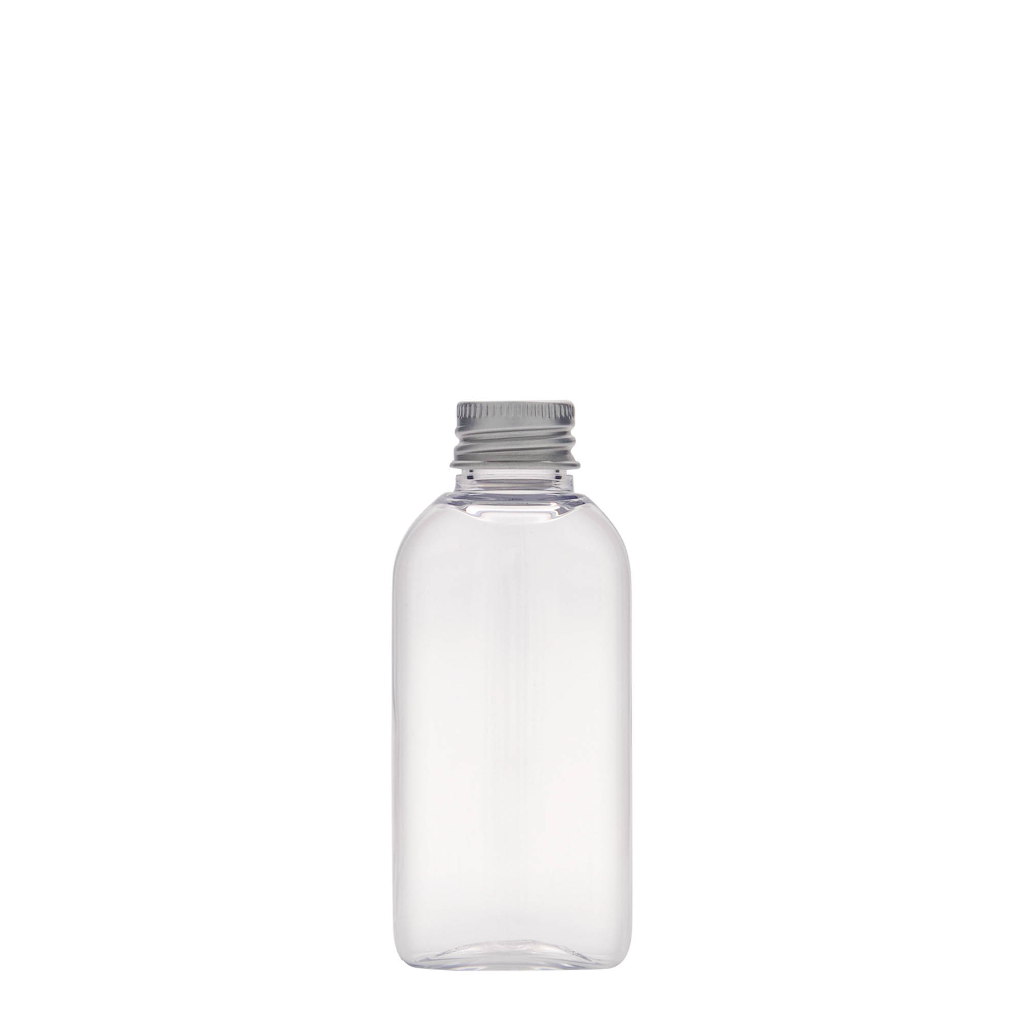 50 ml PET-pudel 'Iris', ovaalne, plastik, kael: 20/410 50 ml PET-pudel 'Iris', ovaalne, plastik, kael: 20/410