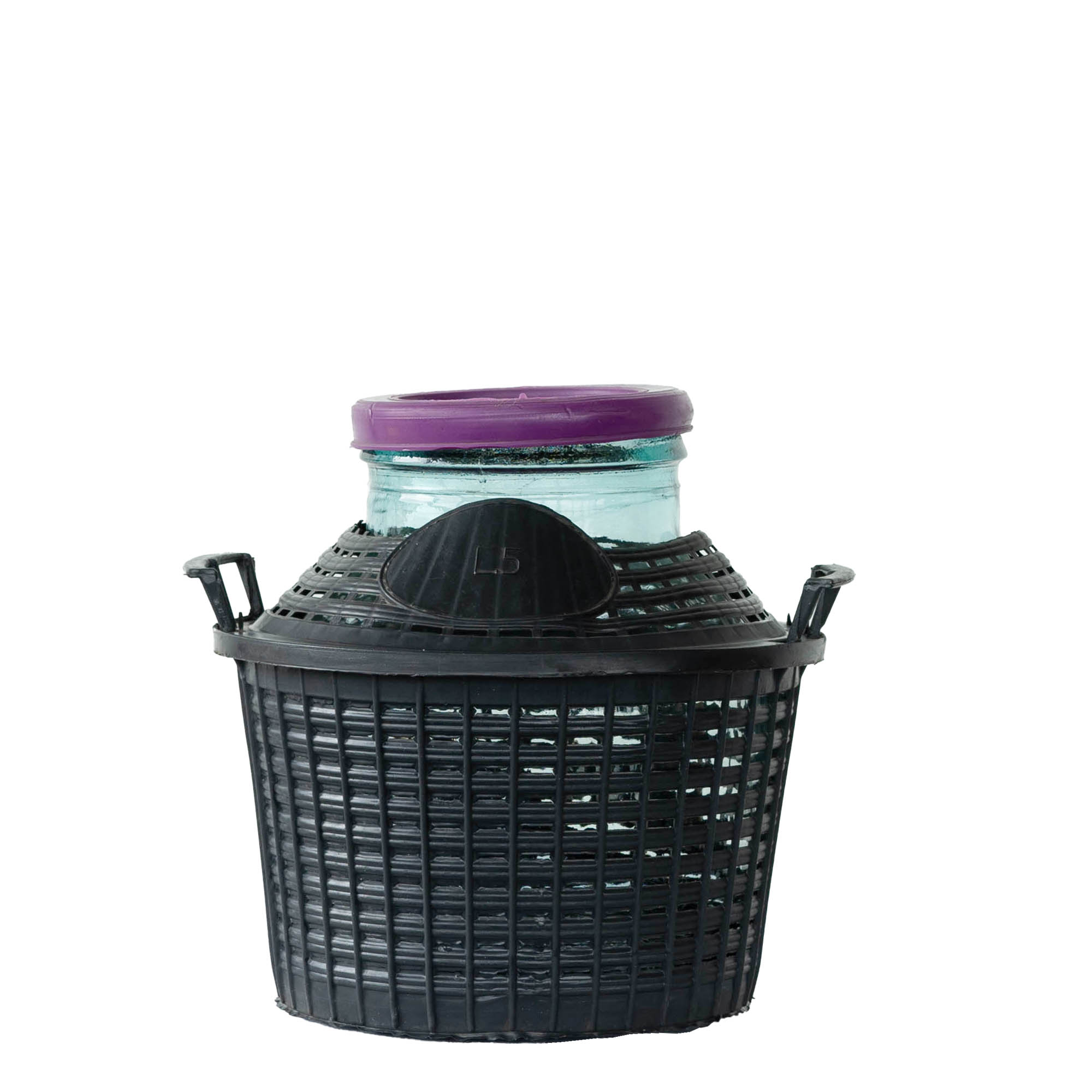 5 l pallpudel lai kaelaga, klaas, ava: klapikaas