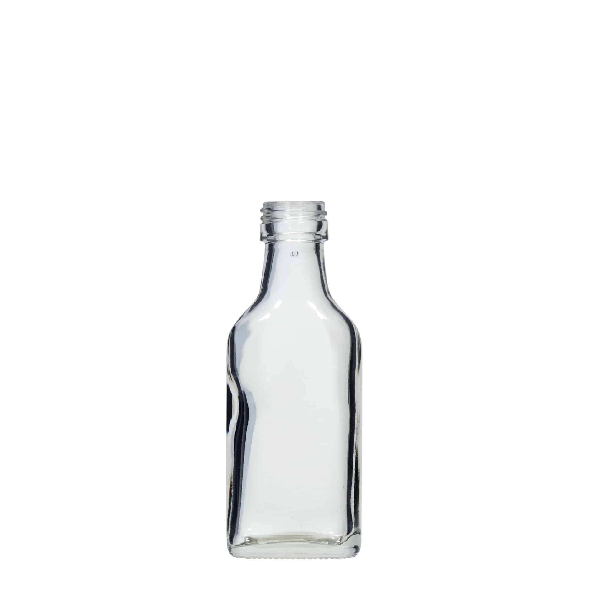 40 ml taskupudel, ristkülikukujuline, ava: PP 22 40 ml taskupudel, ristkülikukujuline, ava: PP 22