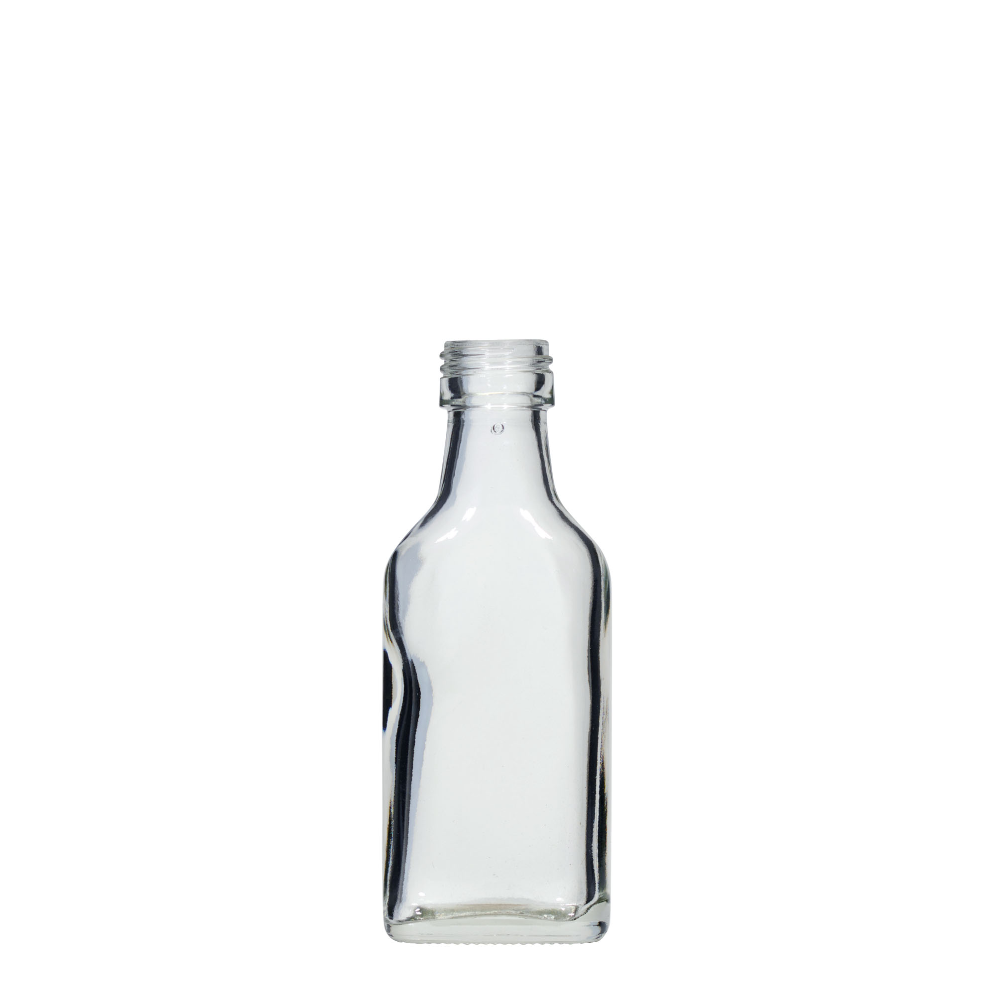 40 ml taskupudel, ristkülikukujuline, ava: PP 22 40 ml taskupudel, ristkülikukujuline, ava: PP 22