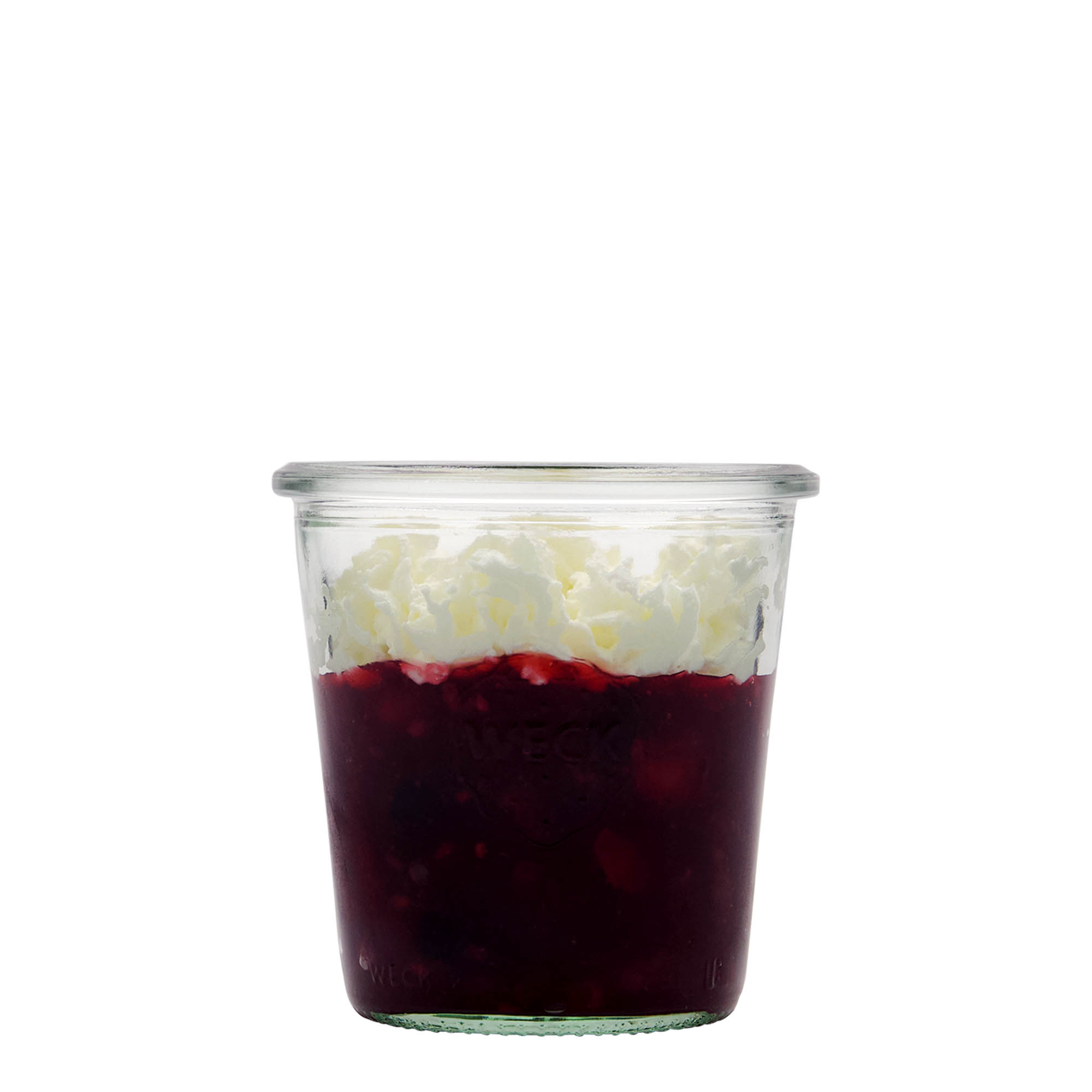 290 ml WECK-klaaspurk, avale: ümar serv