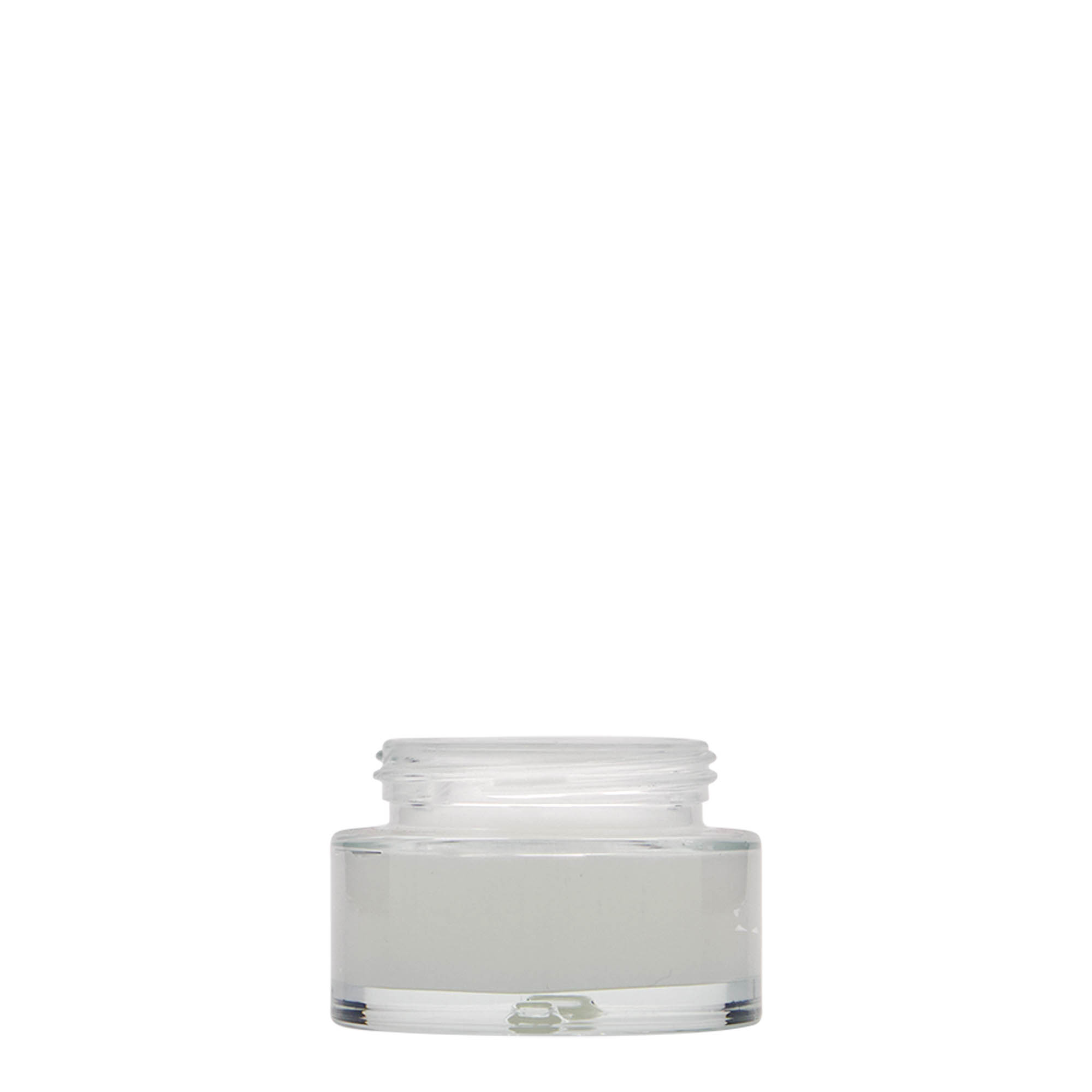 30 ml kosmeetikapurk 'Clear Edition', klaas, sulgur: keeratav kaas