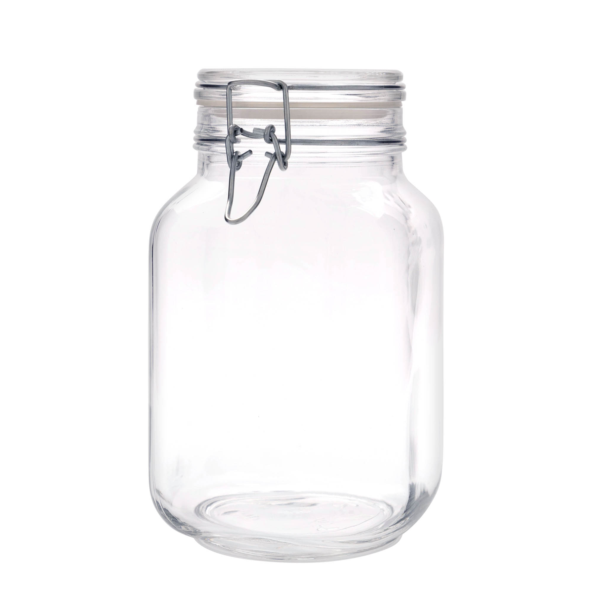 2 000 ml traadihoidjaga klaaspurk 'Fido', ruudukujuline, ava: traadihoidjaga sulgur 2 000 ml traadihoidjaga klaaspurk 'Fido', ruudukujuline, ava: traadihoidjaga sulgur