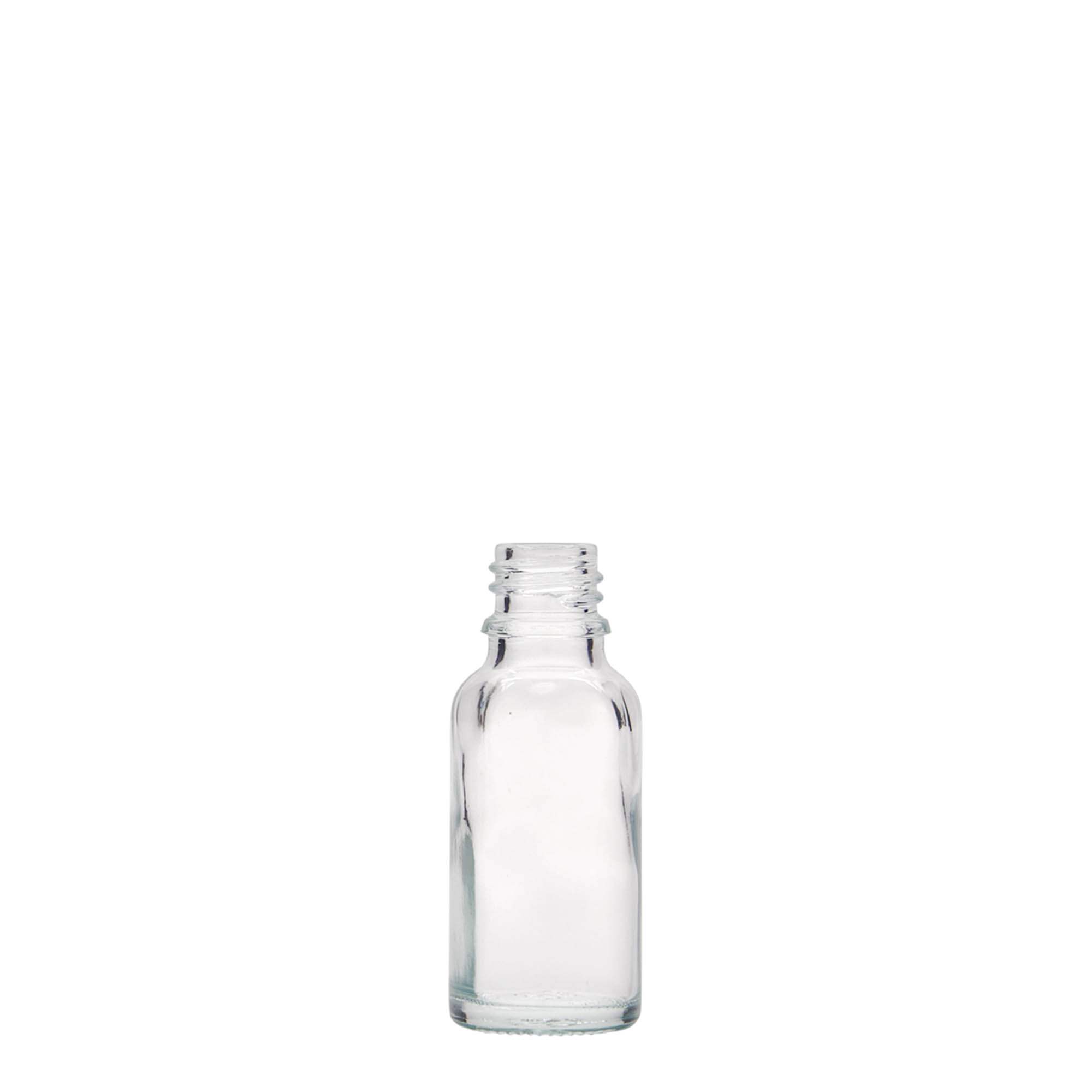20 ml meditsiinipudel, klaas, suuava: DIN 18 20 ml meditsiinipudel, klaas, suuava: DIN 18