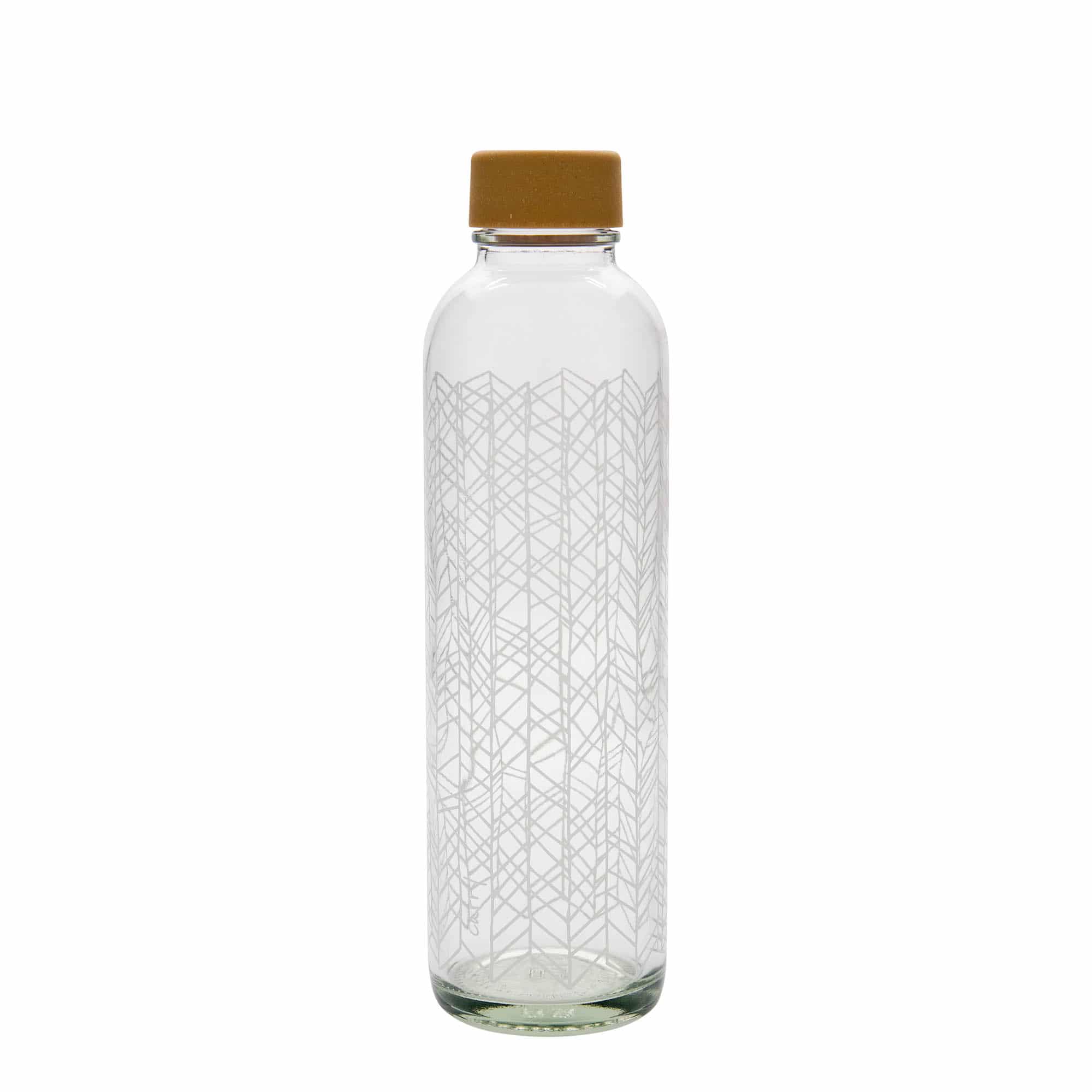700 ml joogipudel CARRY Bottle 'Elu struktuur', ava: keeratava korgiga