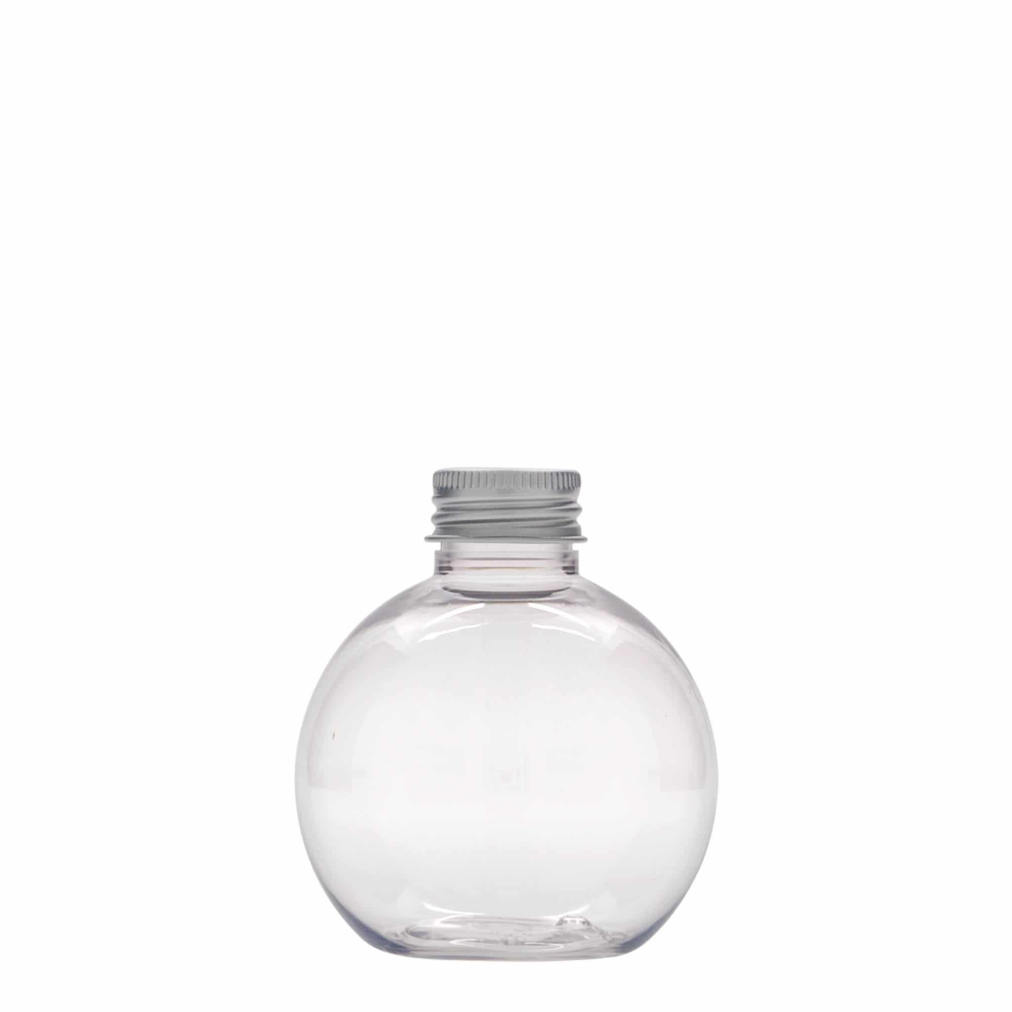 150 ml PET-pudel 'Perry', ümmargune, plast, sulgur: GPI 24/410 150 ml PET-pudel 'Perry', ümmargune, plast, sulgur: GPI 24/410