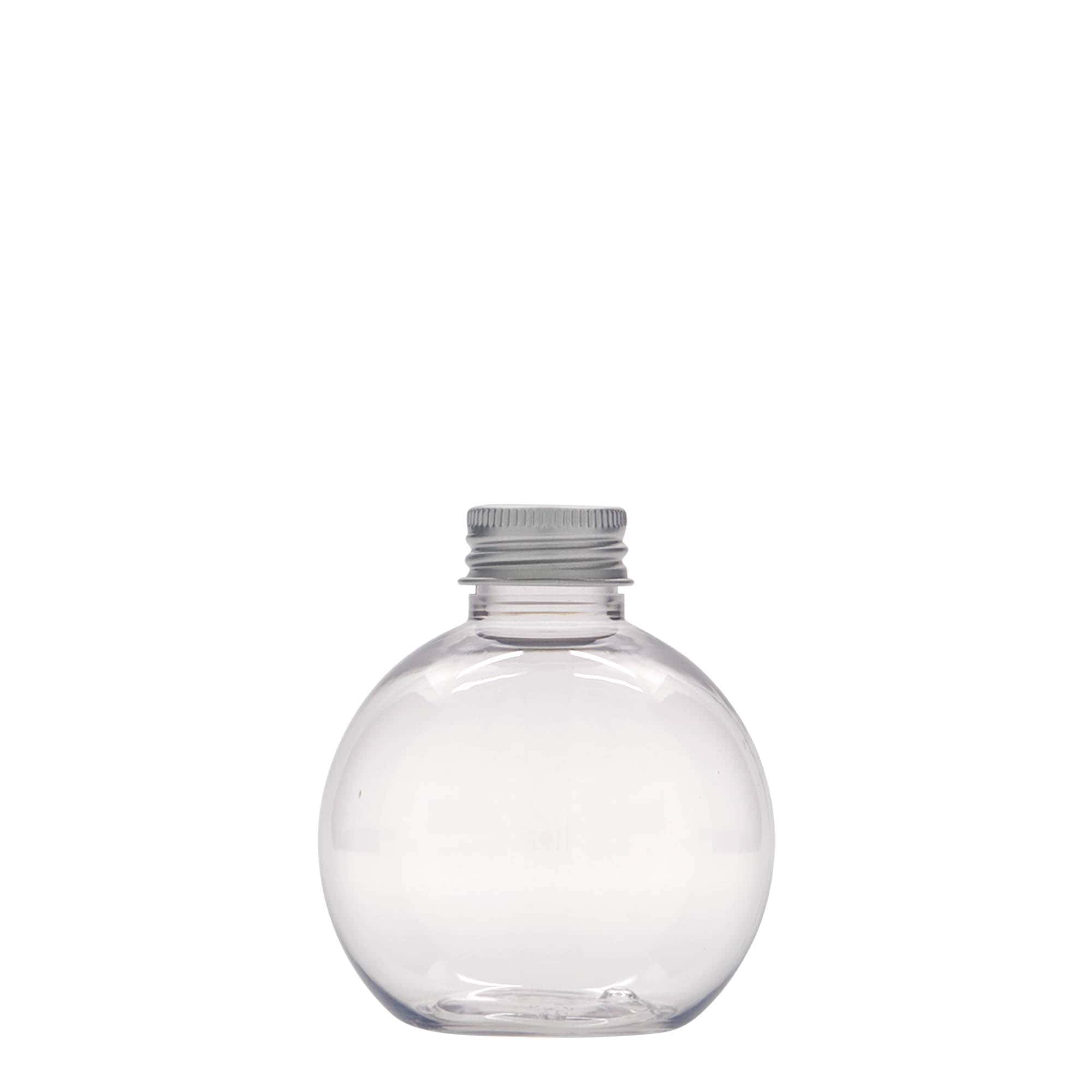 150 ml PET-pudel 'Perry', ümmargune, plastik, suuava: 24/410