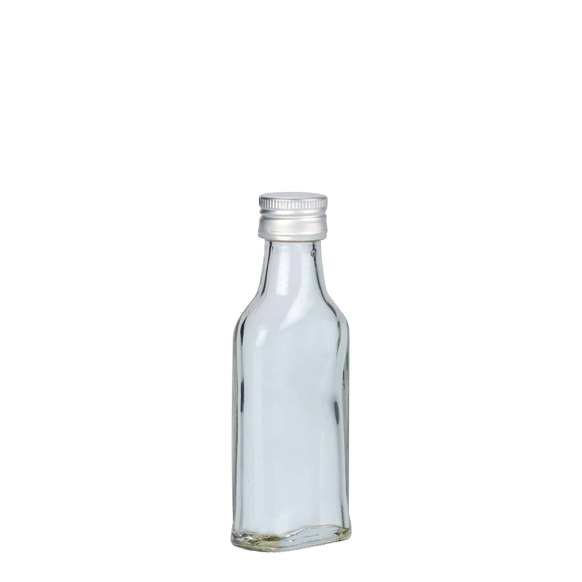 40 ml taskupudel, ristkülikukujuline, sulgur: PP 18
