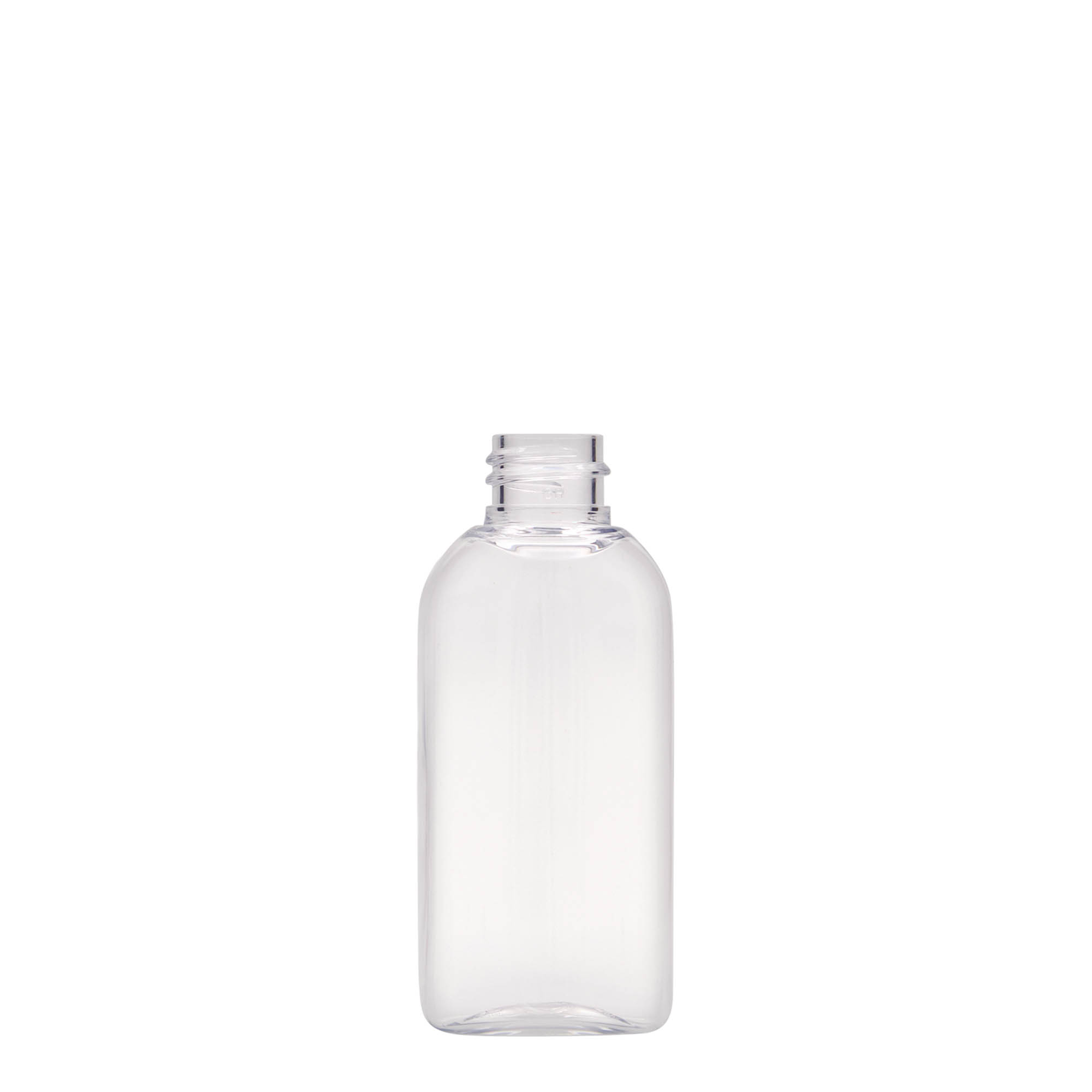 50 ml PET-pudel 'Iris', ovaalne, plastik, kael: 20/410 50 ml PET-pudel 'Iris', ovaalne, plastik, kael: 20/410