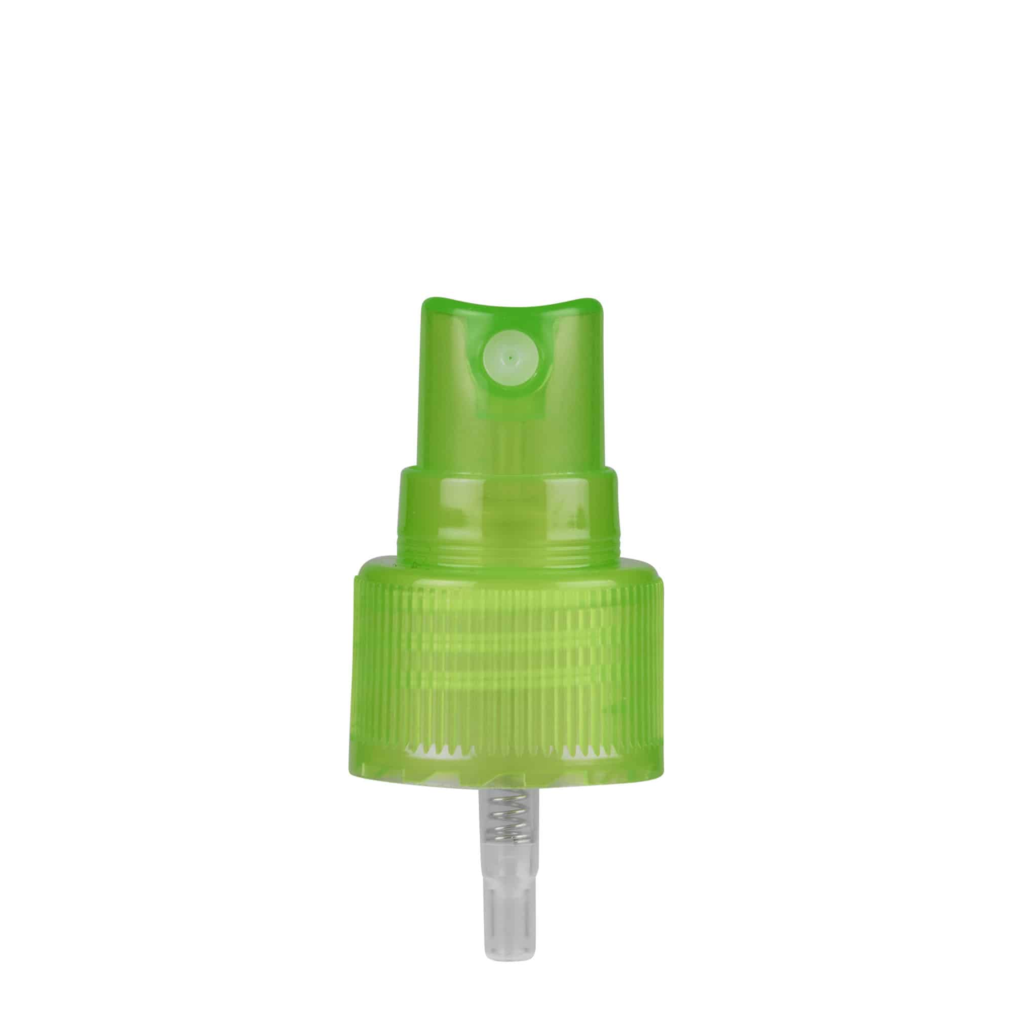 Keeratav kork pihustiga, PP-plast, roheline, sulguri tüüp: GPI 24/410 Keeratav kork pihustiga, PP-plast, roheline, sulguri tüüp: GPI 24/410