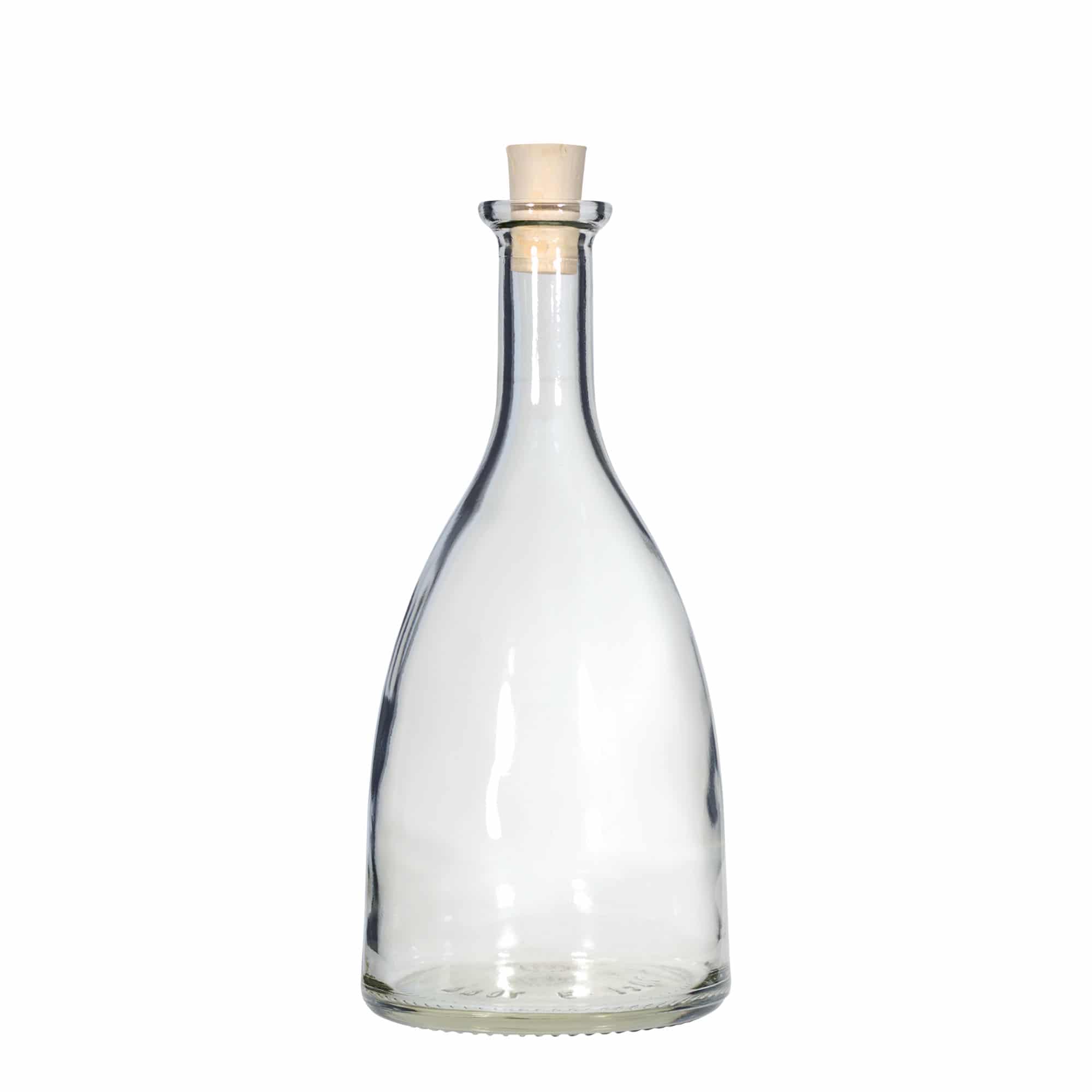 700 ml klaaspudel 'Viola', sulgur: kork