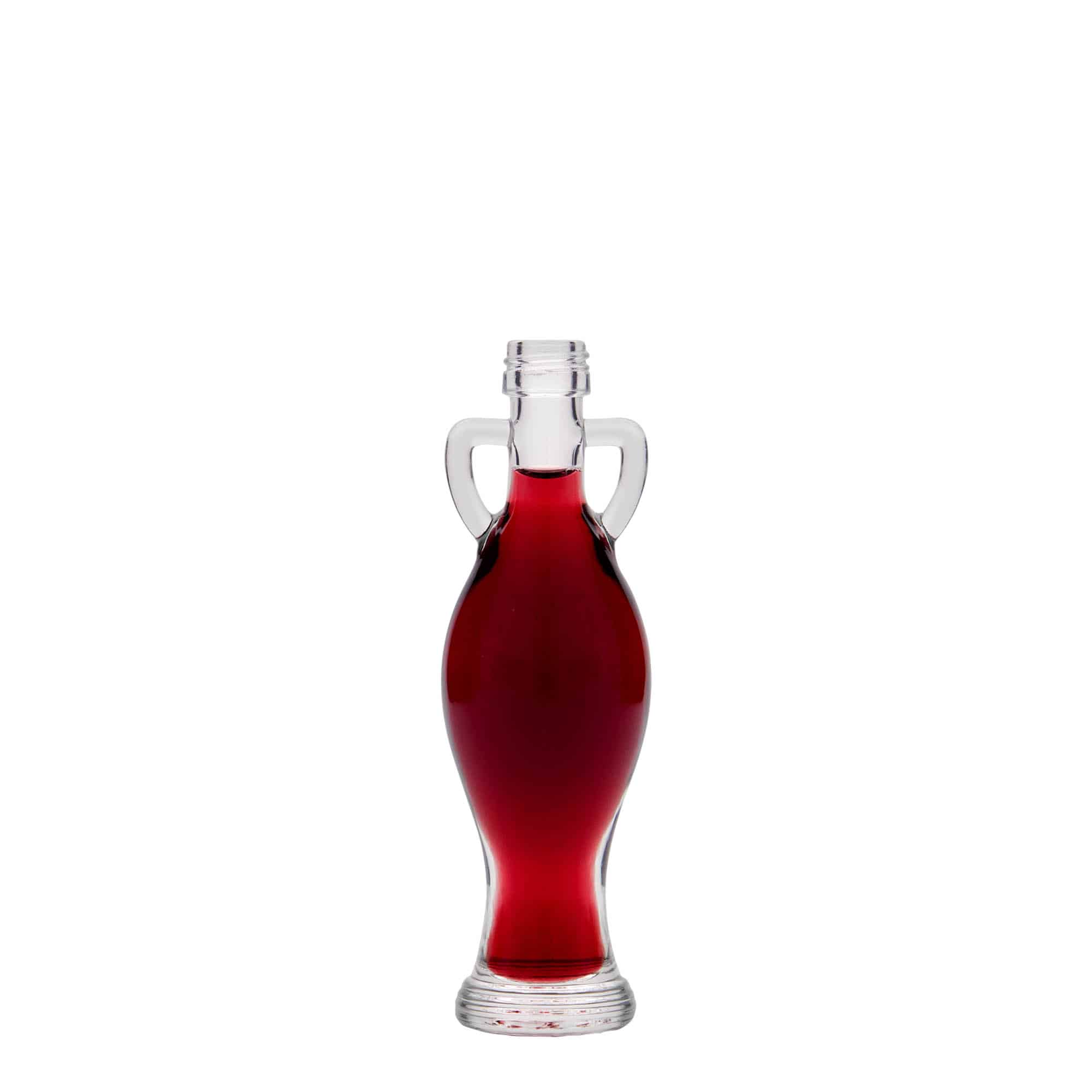 40 ml klaaspudel 'Amfora', sulgur: PP 18