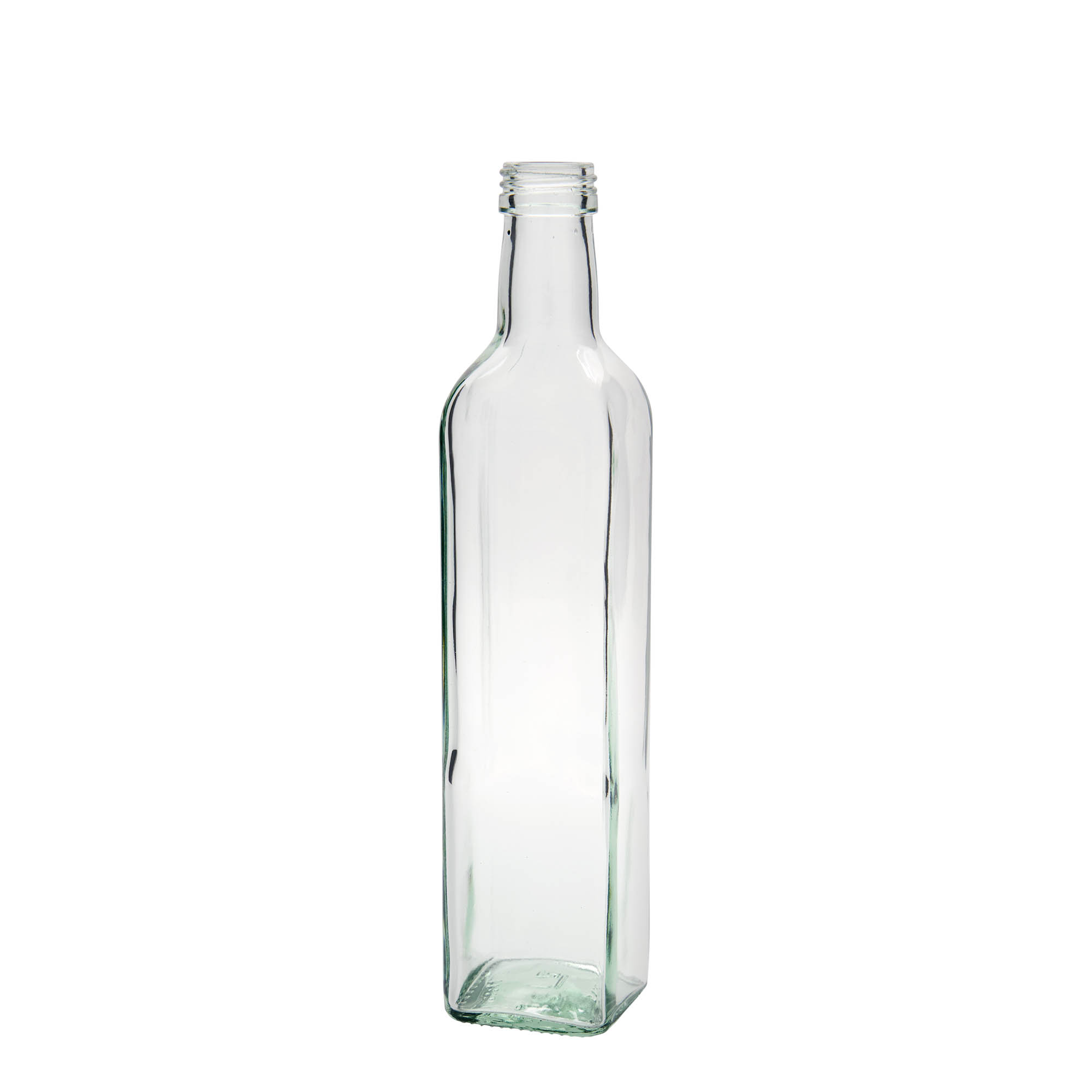 500 ml klaaspudel 'Marasca', ruudukujuline, suuava: PP 31,5