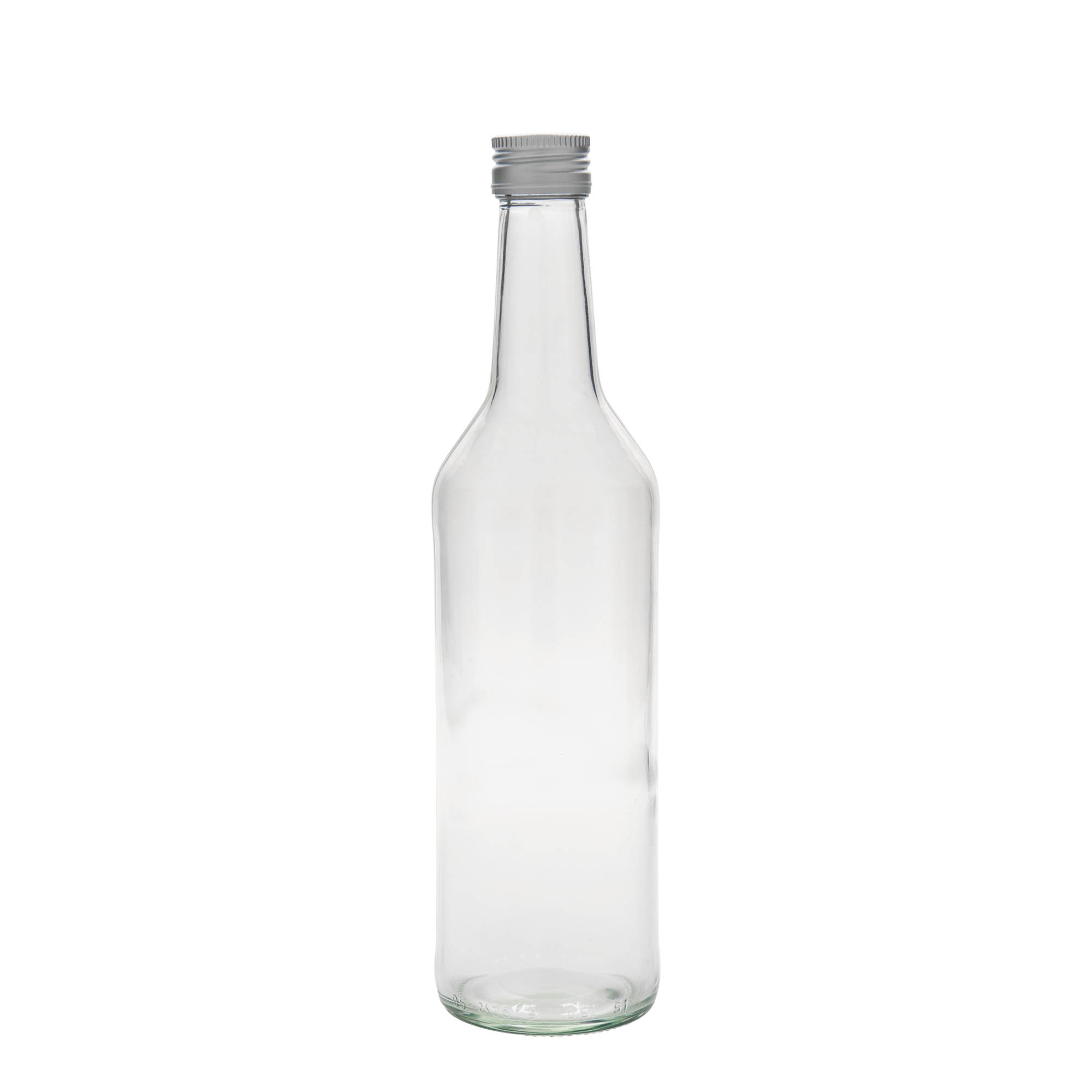 500 ml klaaspudel sirge kaelaga, suuava: PP 28